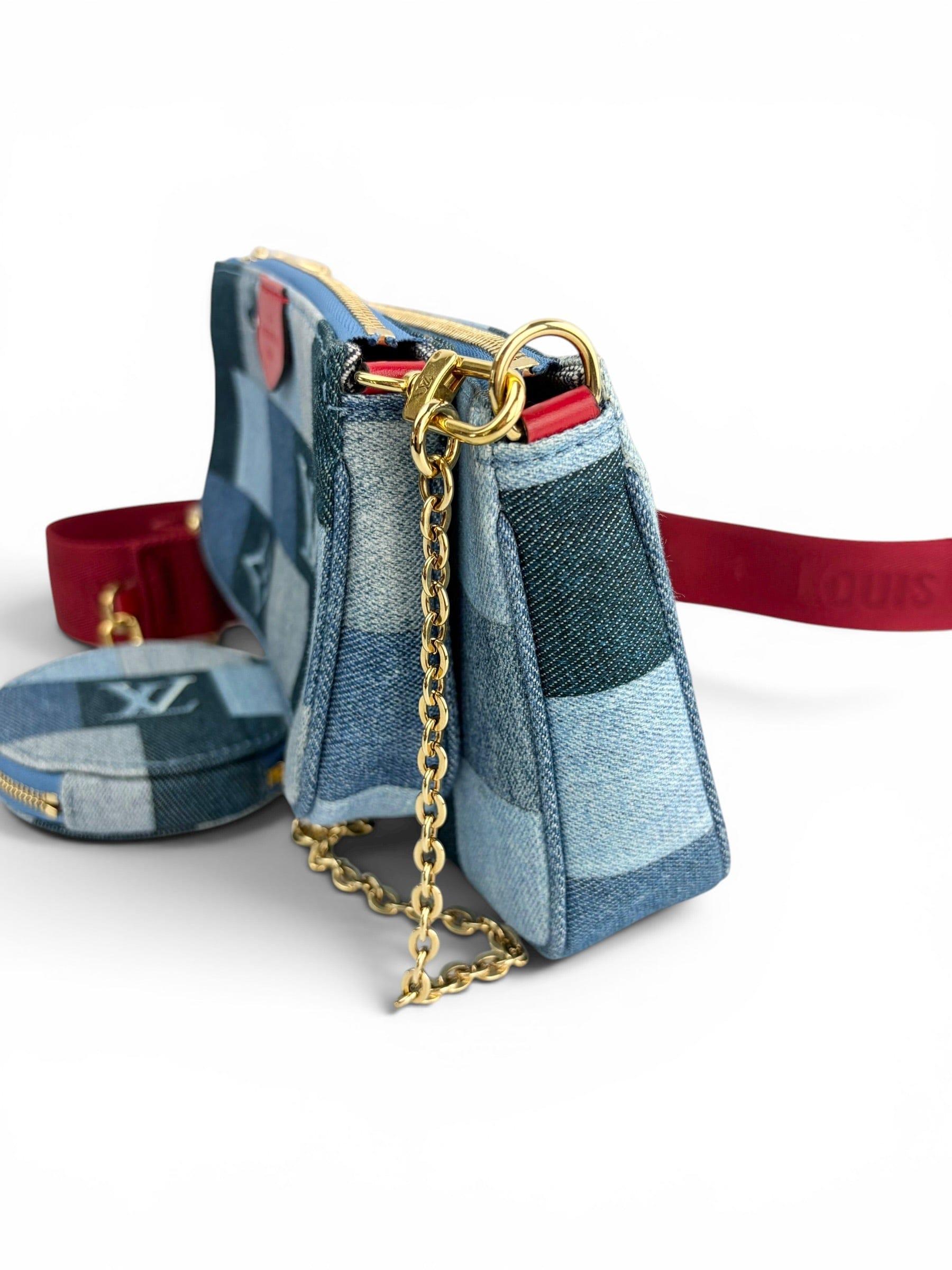 Louis Vuitton Denim Multi Pochette Accessoires