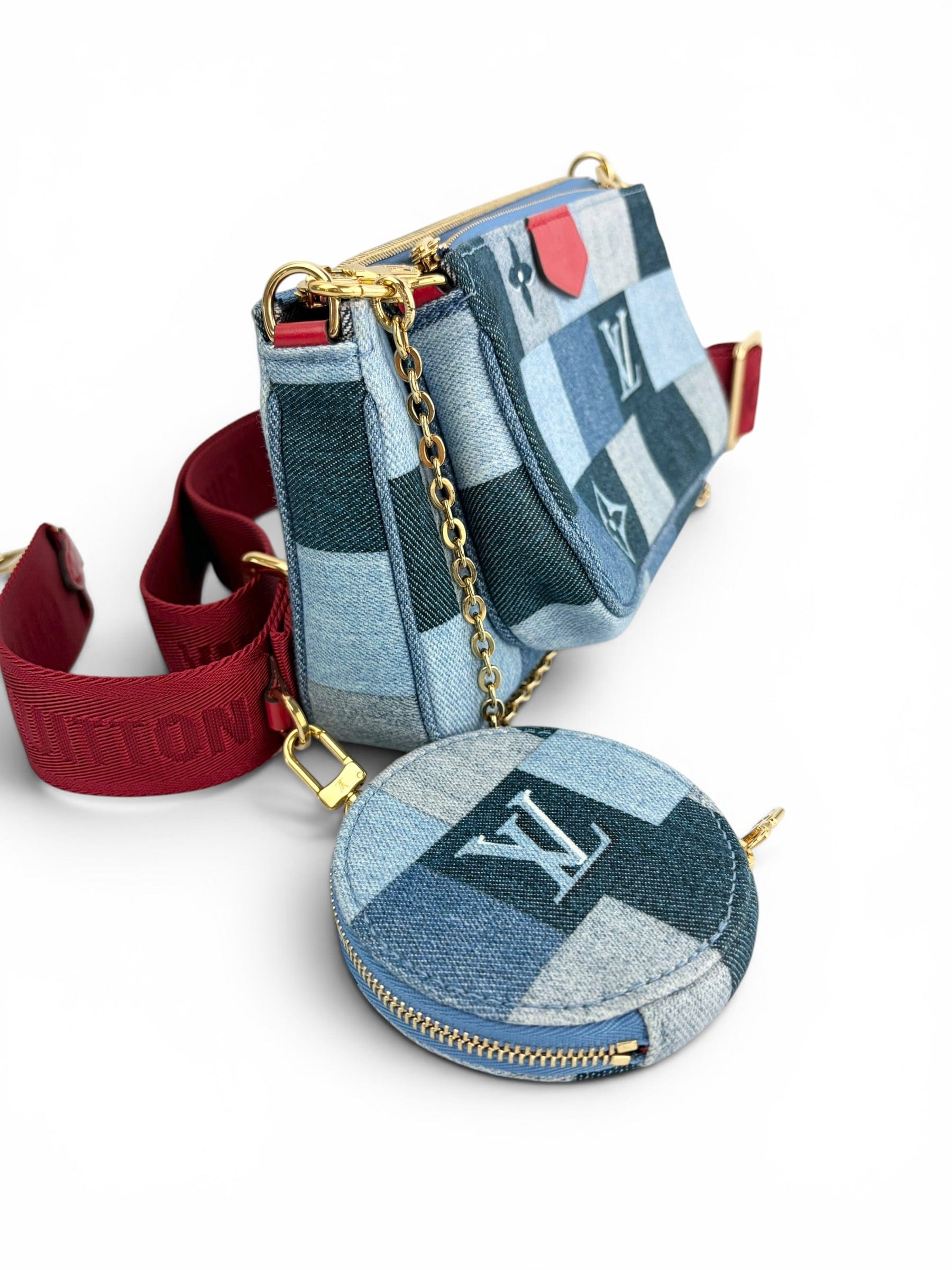 Louis Vuitton Denim Multi Pochette Accessoires