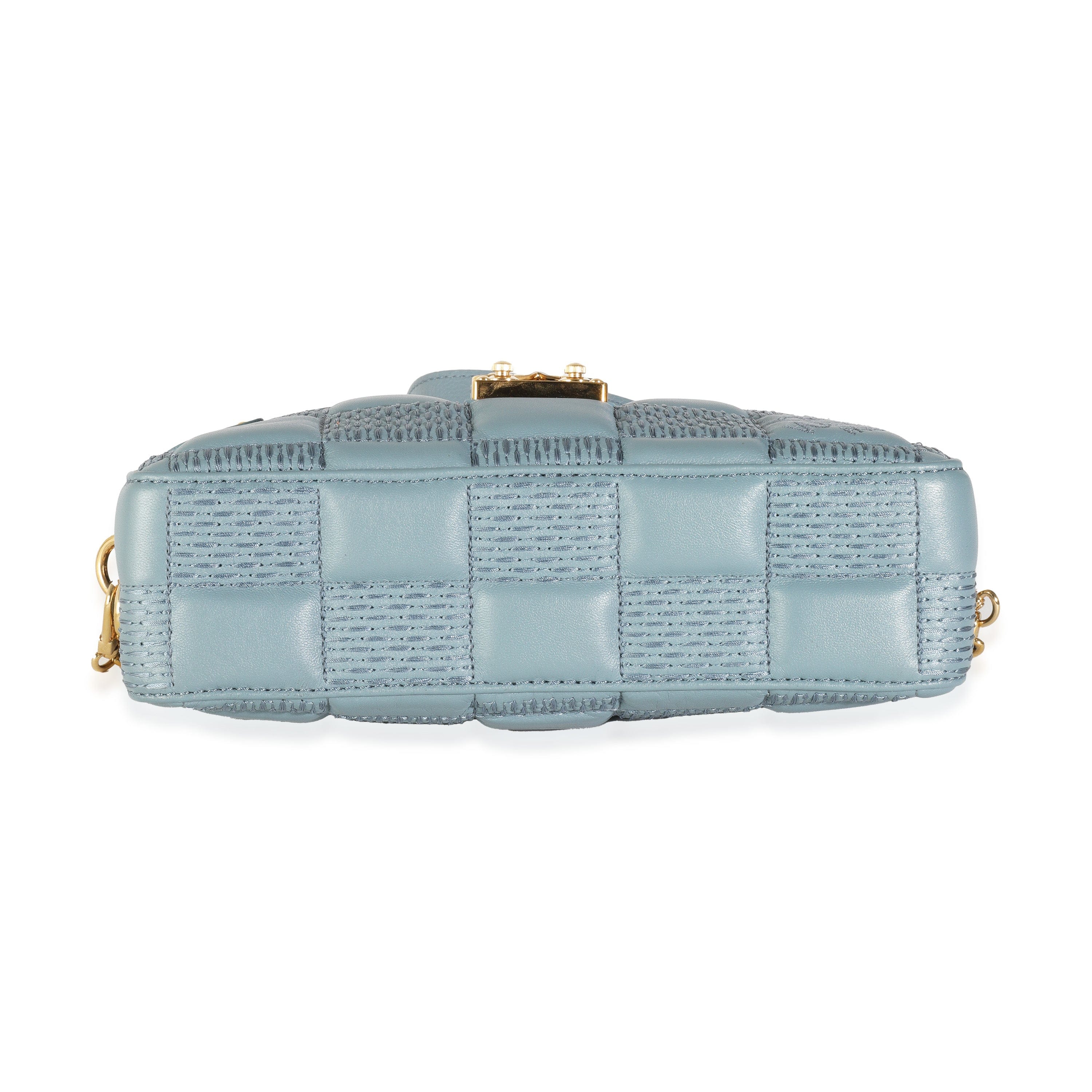 Louis Vuitton Glacier Quilted Damier Lambskin Troca PM