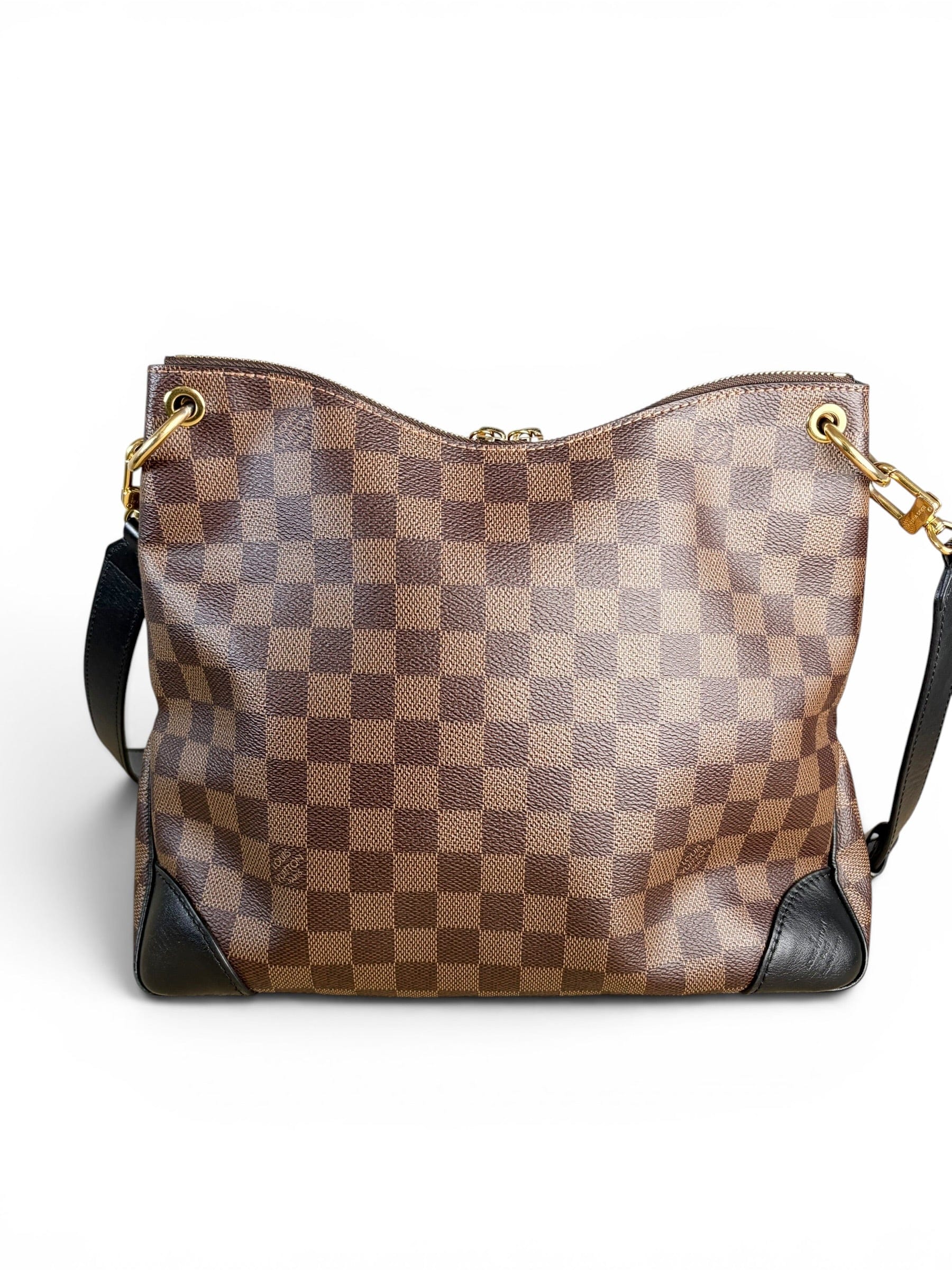 Louis Vuitton Black Damier Ebene Canvas Odeon MM