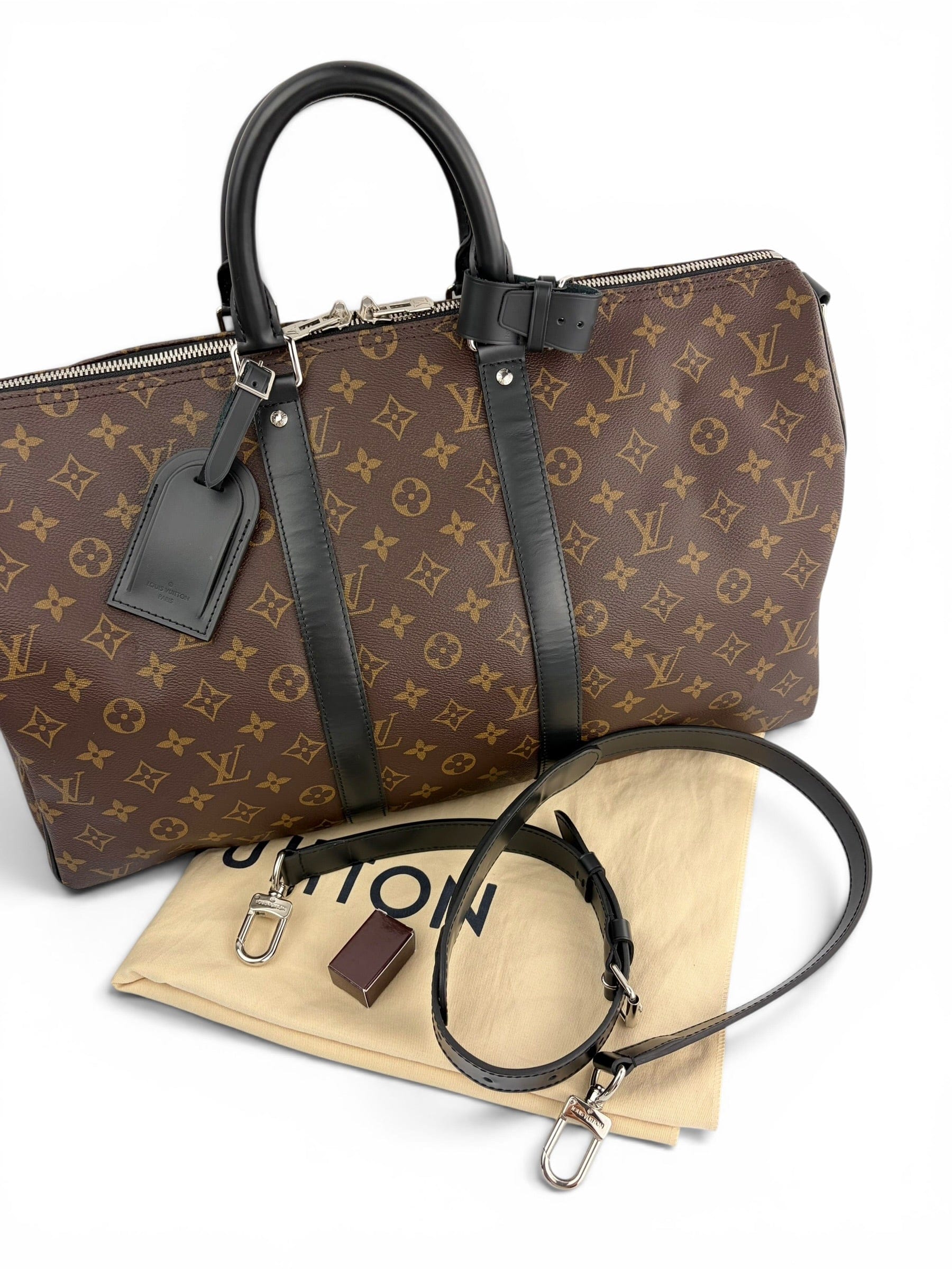 Louis Vuitton Monogram Macassar Bandouliere 45
