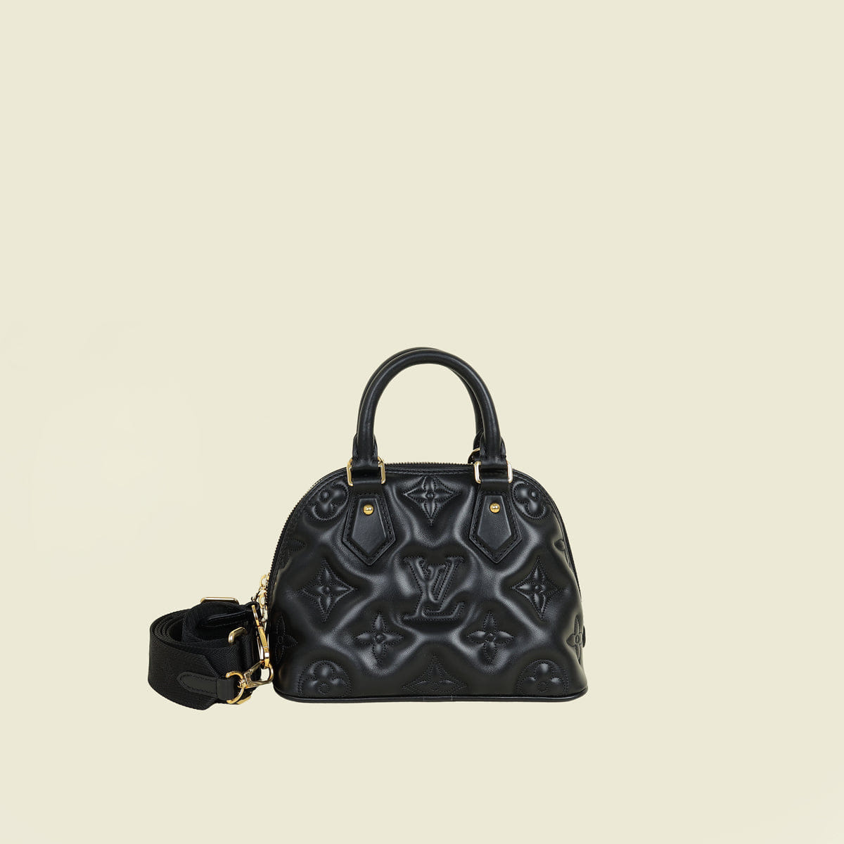 Louis Vuitton Black Alma BB Bag
