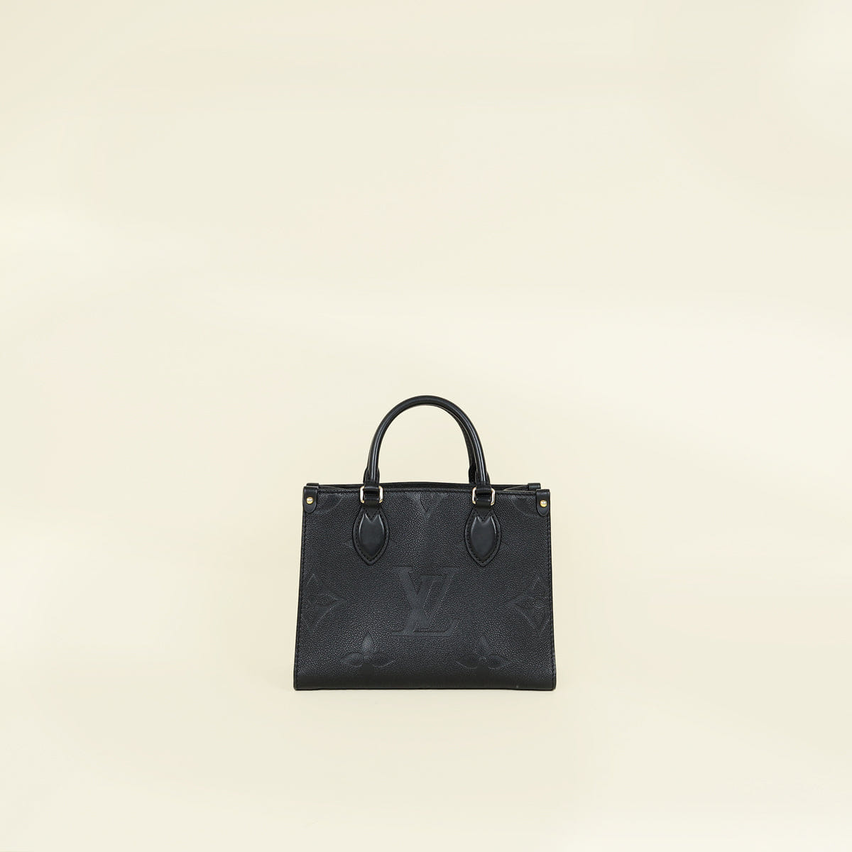 Louis Vuitton Black Monogram Giant Empreinte OntheGo PM Bag