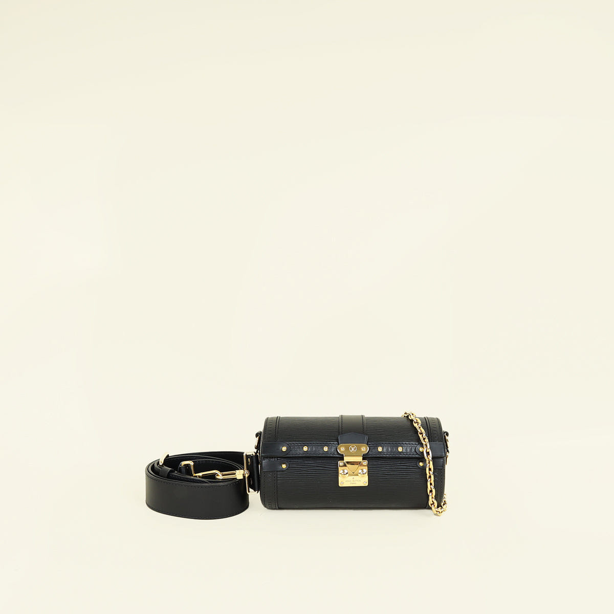 Louis Vuitton Noir Papillon Trunk Bag