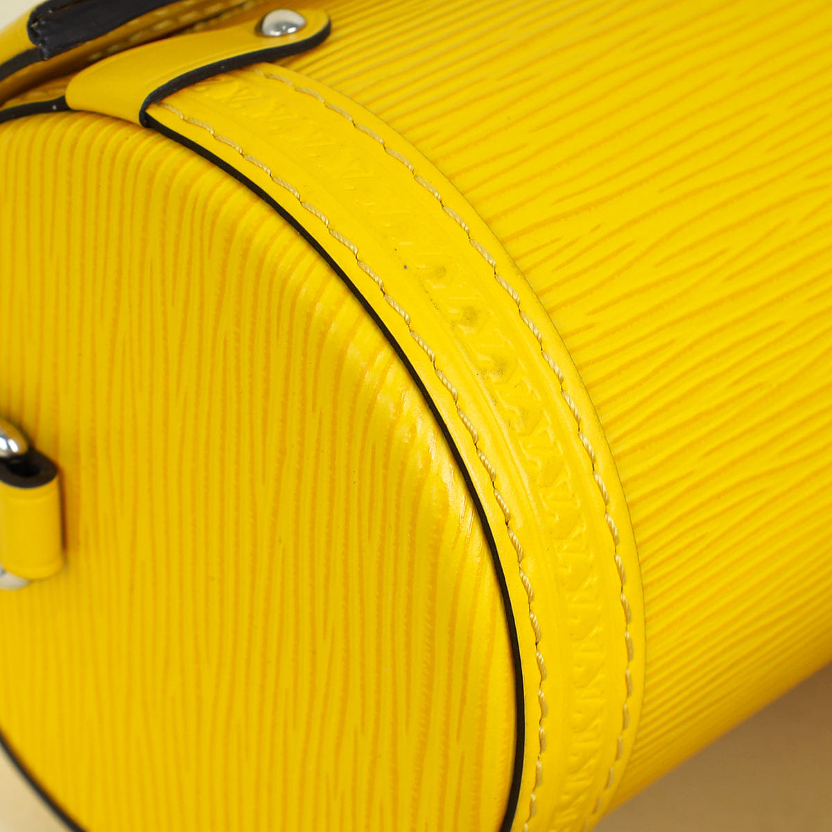 Louis Vuitton Yellow Papillon Trunk Bag