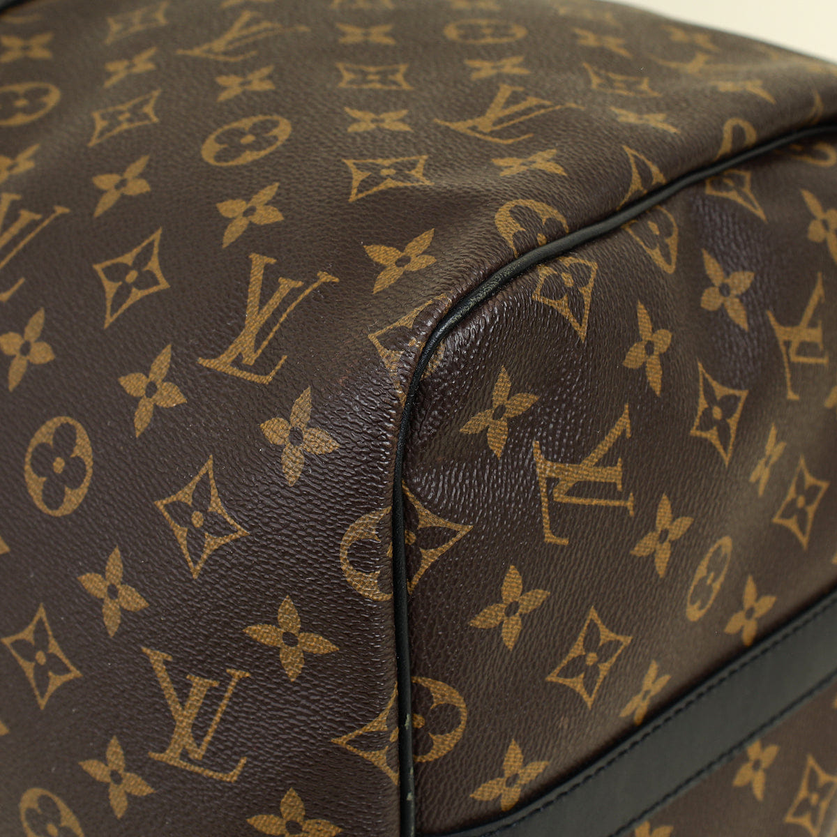 Louis Vuitton Monogram Macassar Keepall Bandoulière 55 Bag