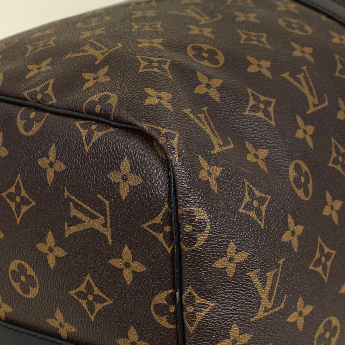 Louis Vuitton Monogram Macassar Keepall Bandoulière 55 Bag