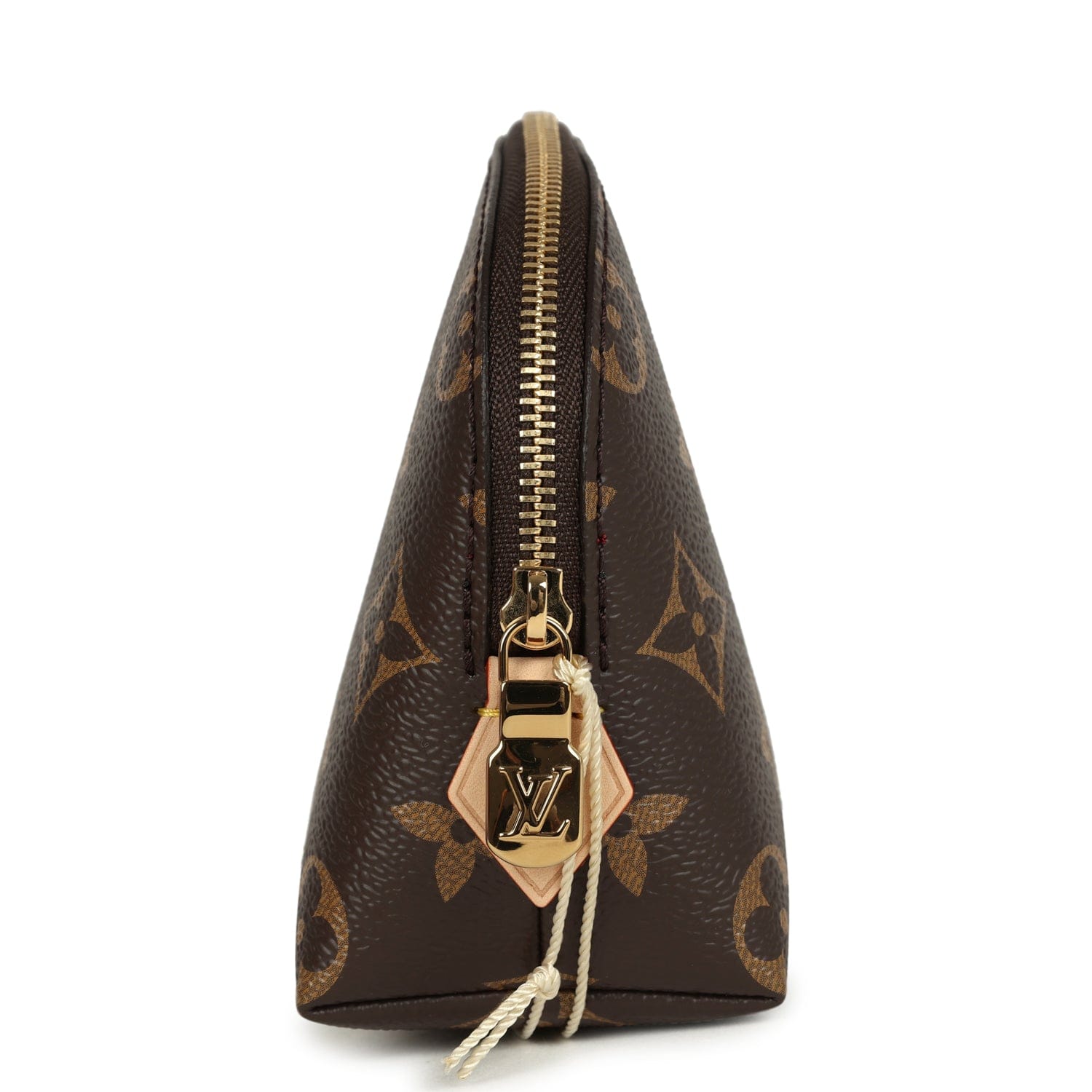 Louis Vuitton x Takashi Murakami Cherry Cosmetic Pouch Brown Monogram Gold Hardware