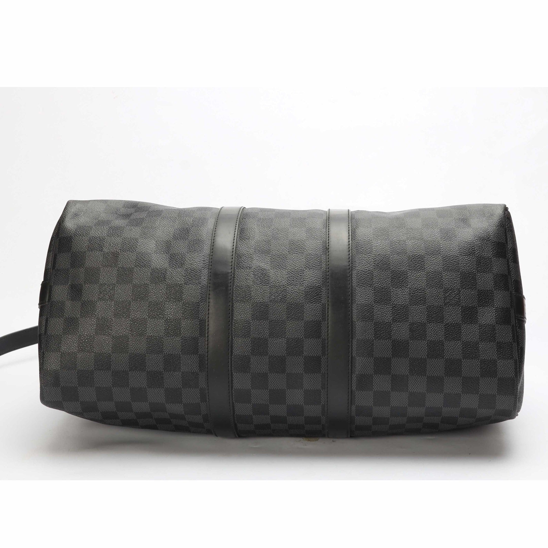 Louis Vuitton Keepall Bandouliere 45 Graphite Canvas Bag