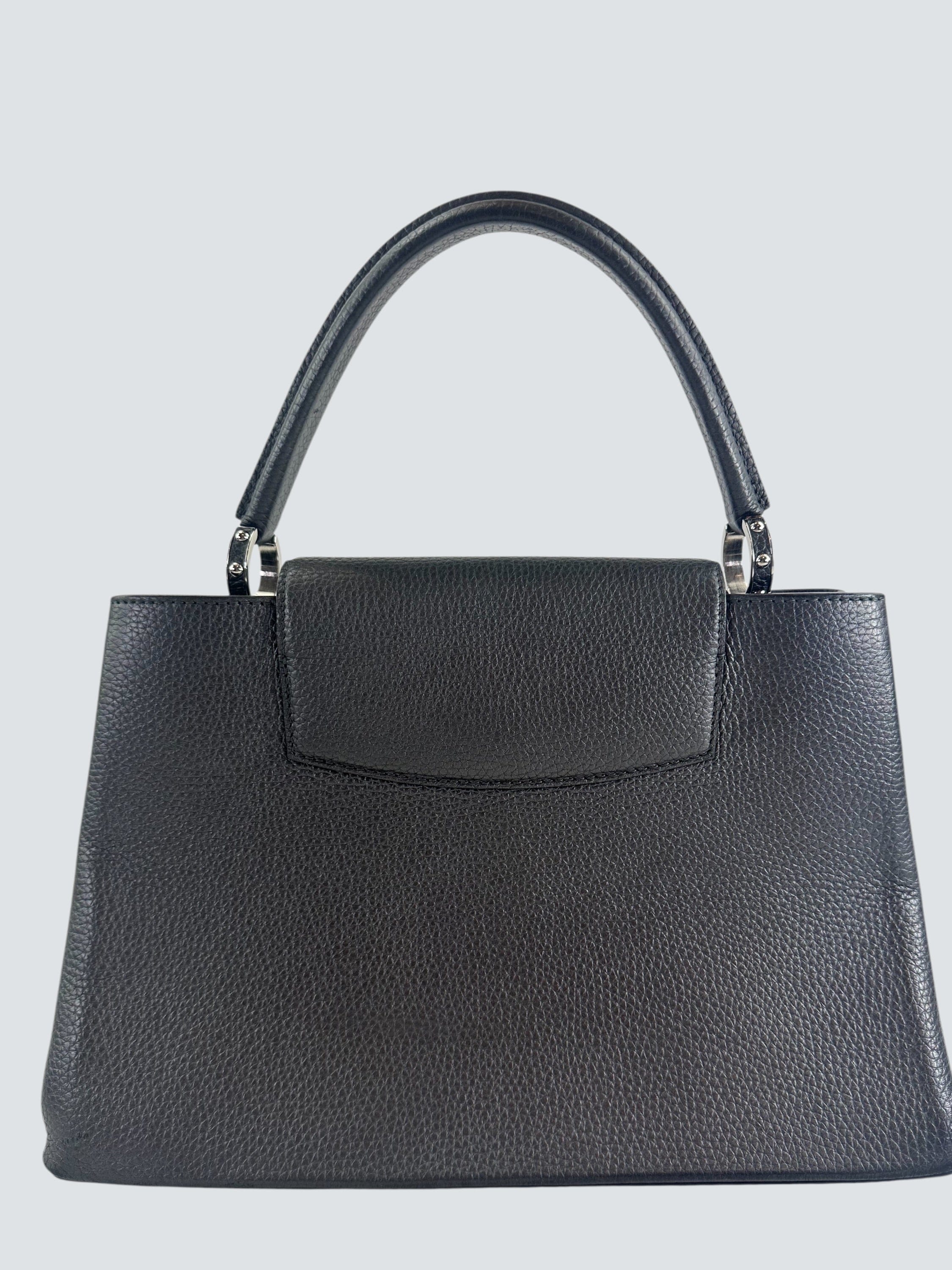Louis Vuitton Metallic Grey Cappucine