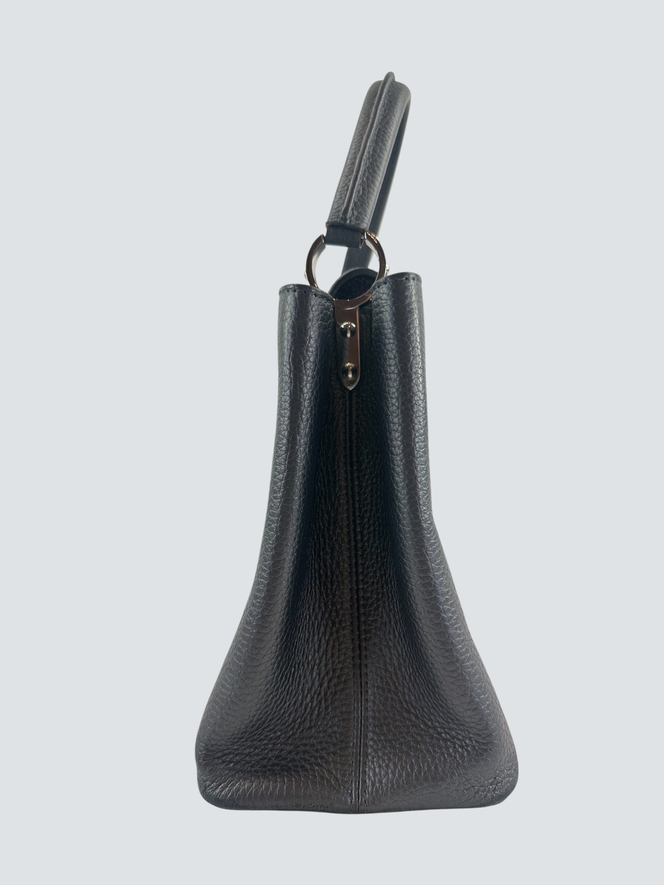 Louis Vuitton Metallic Grey Cappucine