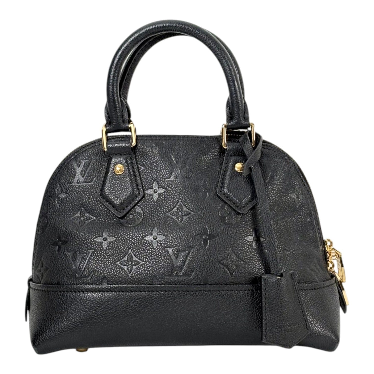 Louis Vuitton Black Alma BB Empriente Leather Bag