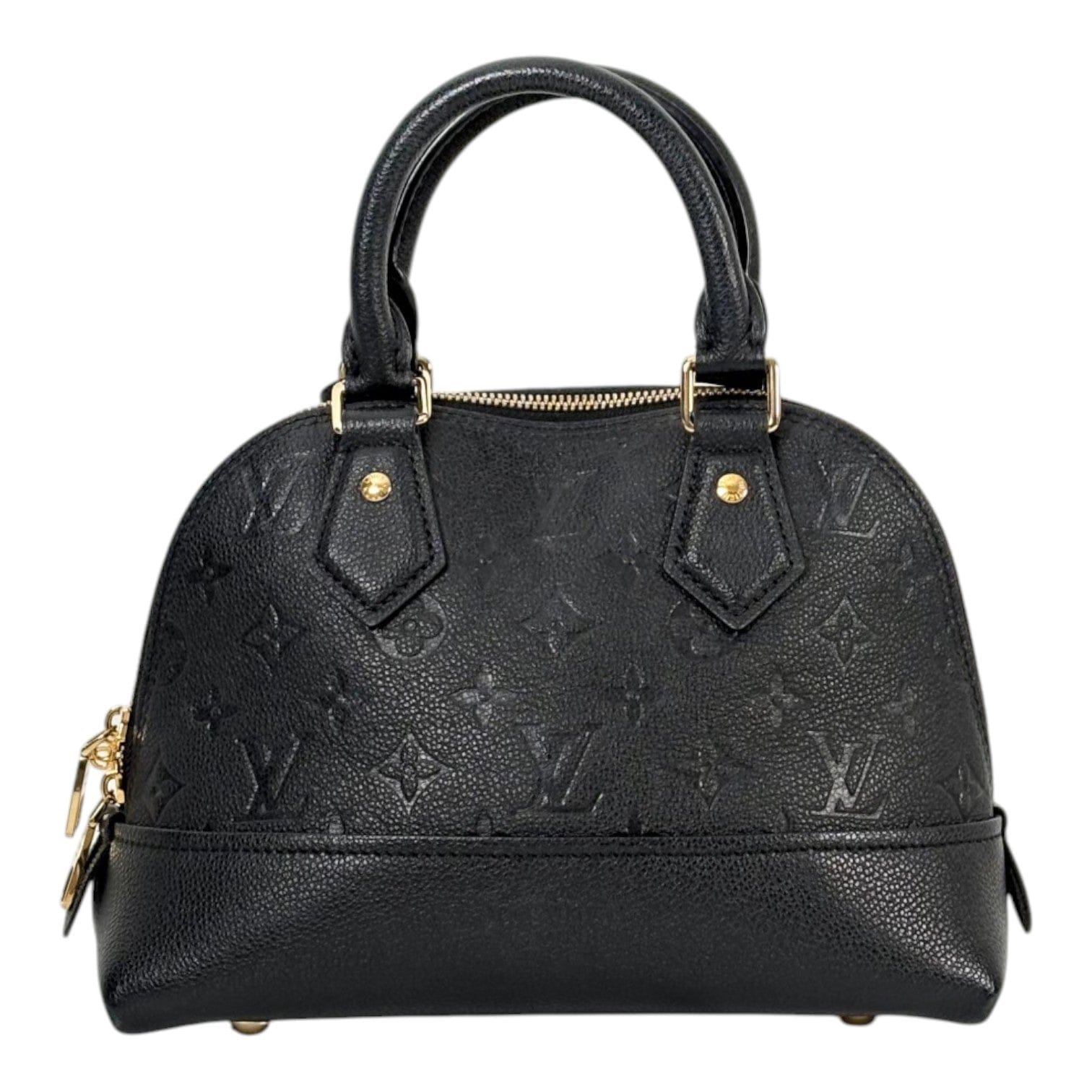 Louis Vuitton Black Alma BB Empriente Leather Bag