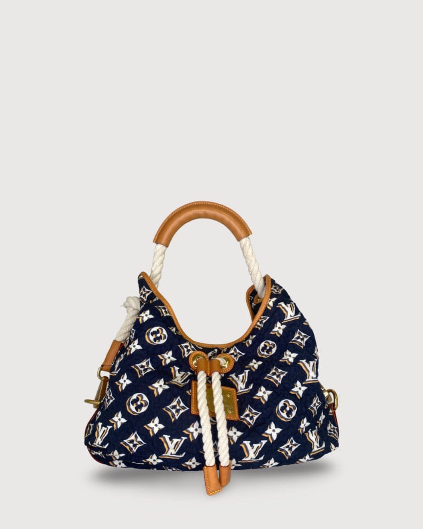 Louis Vuitton Monogram Bulles Bag Navy/ White