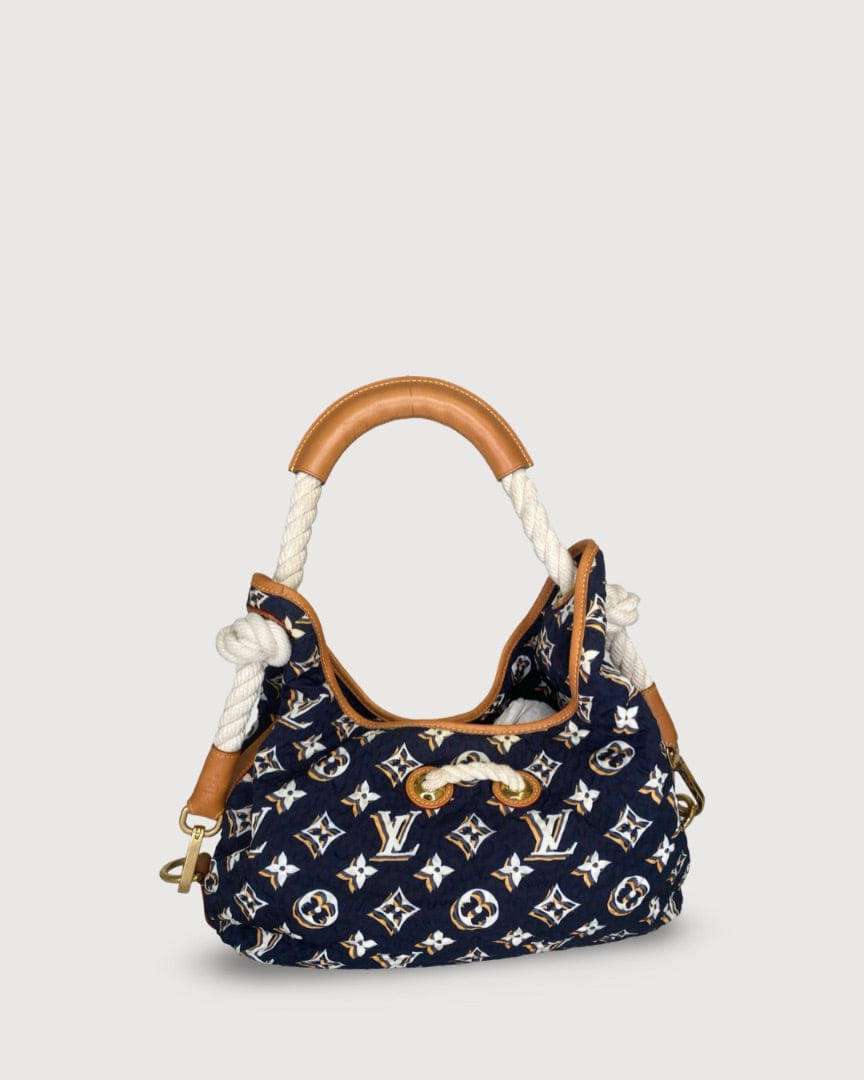 Louis Vuitton Monogram Bulles Bag Navy/ White