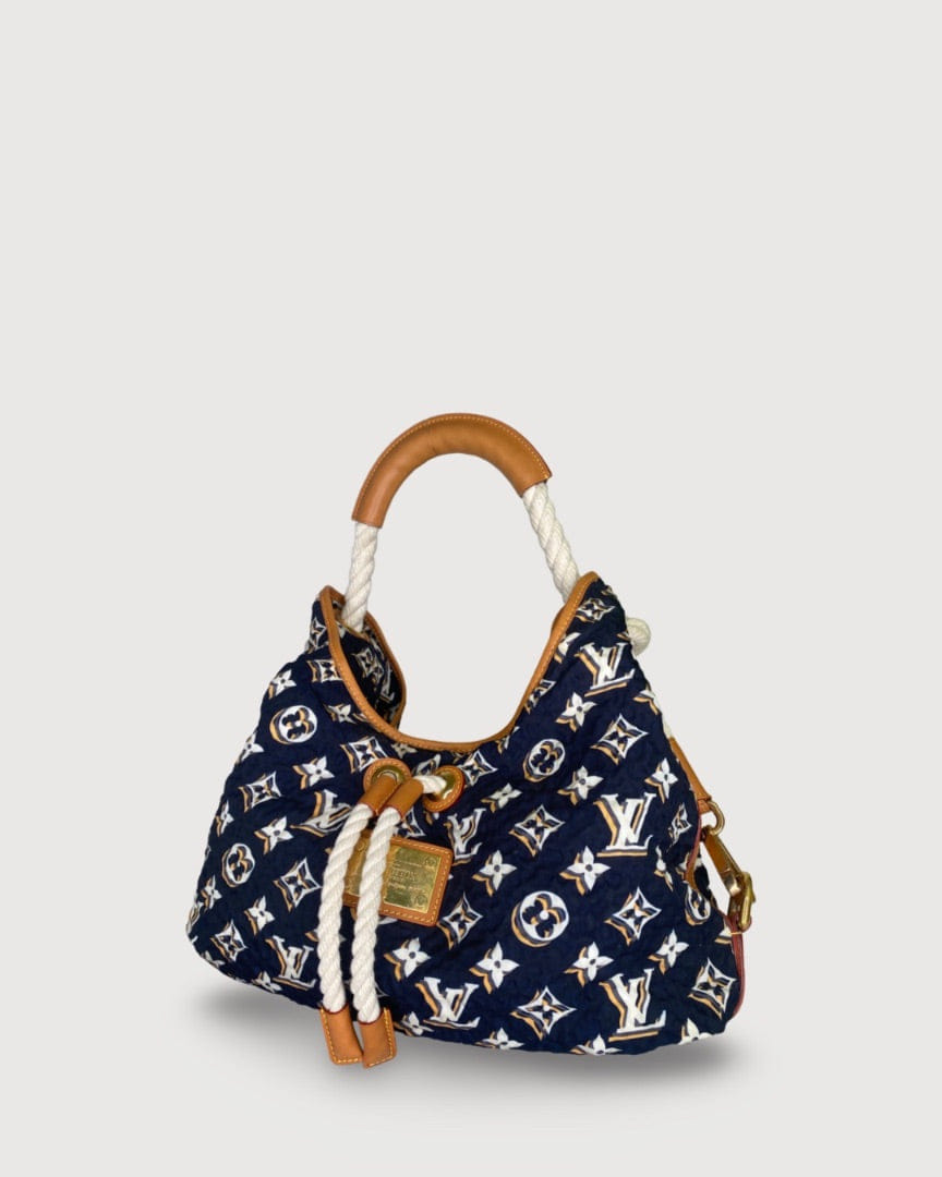 Louis Vuitton Monogram Bulles Bag Navy/ White