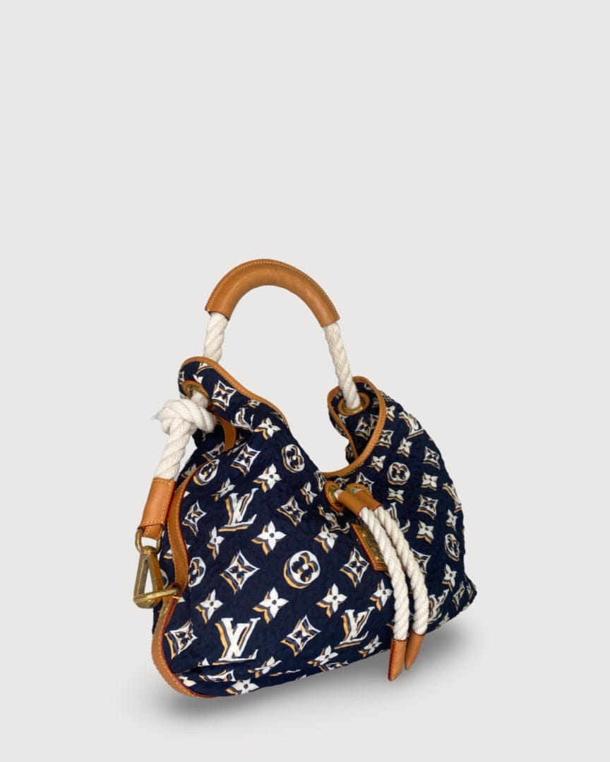 Louis Vuitton Monogram Bulles Bag Navy/ White