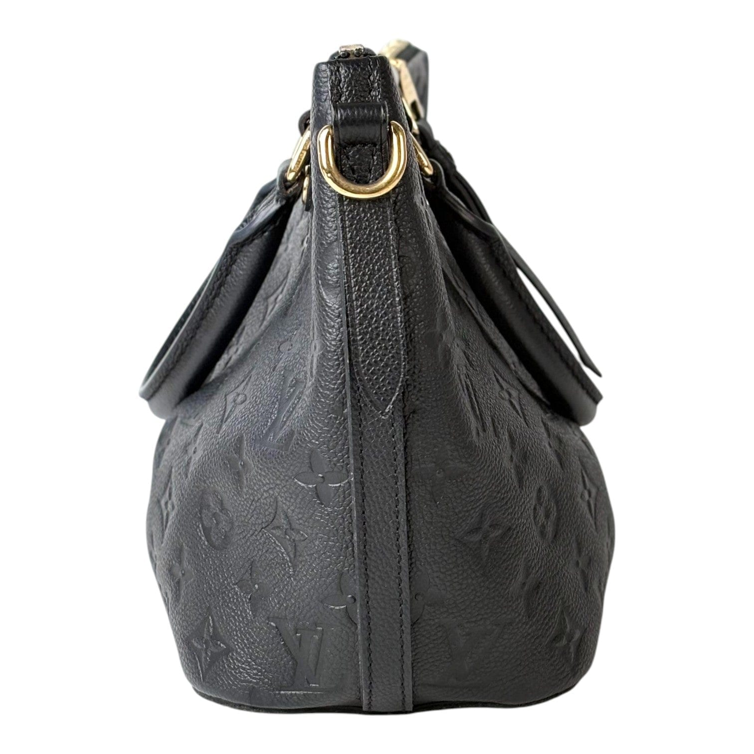Louis Vuitton Black Leather Mazarine Bag