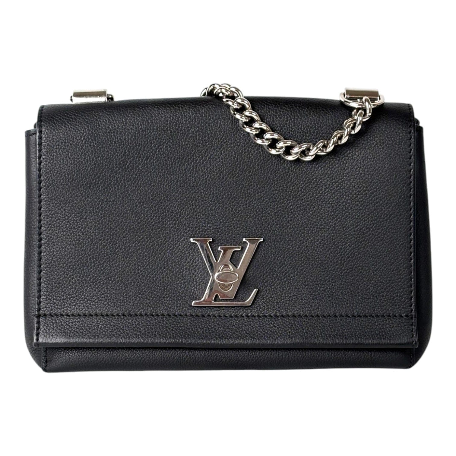Louis Vuitton Lockme BB Black Calfskin Bag