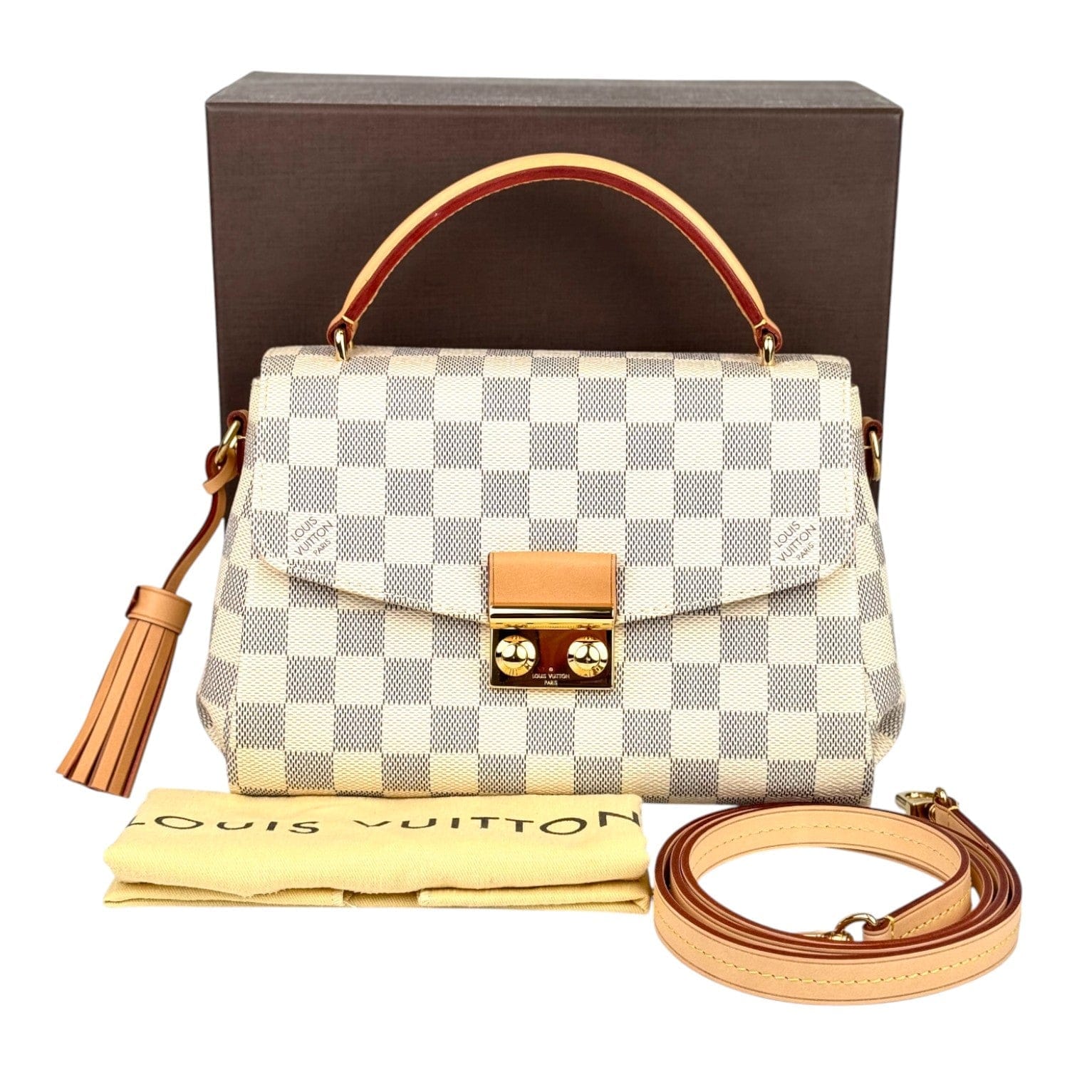 Louis Vuitton Croisette Damier Azur Bag