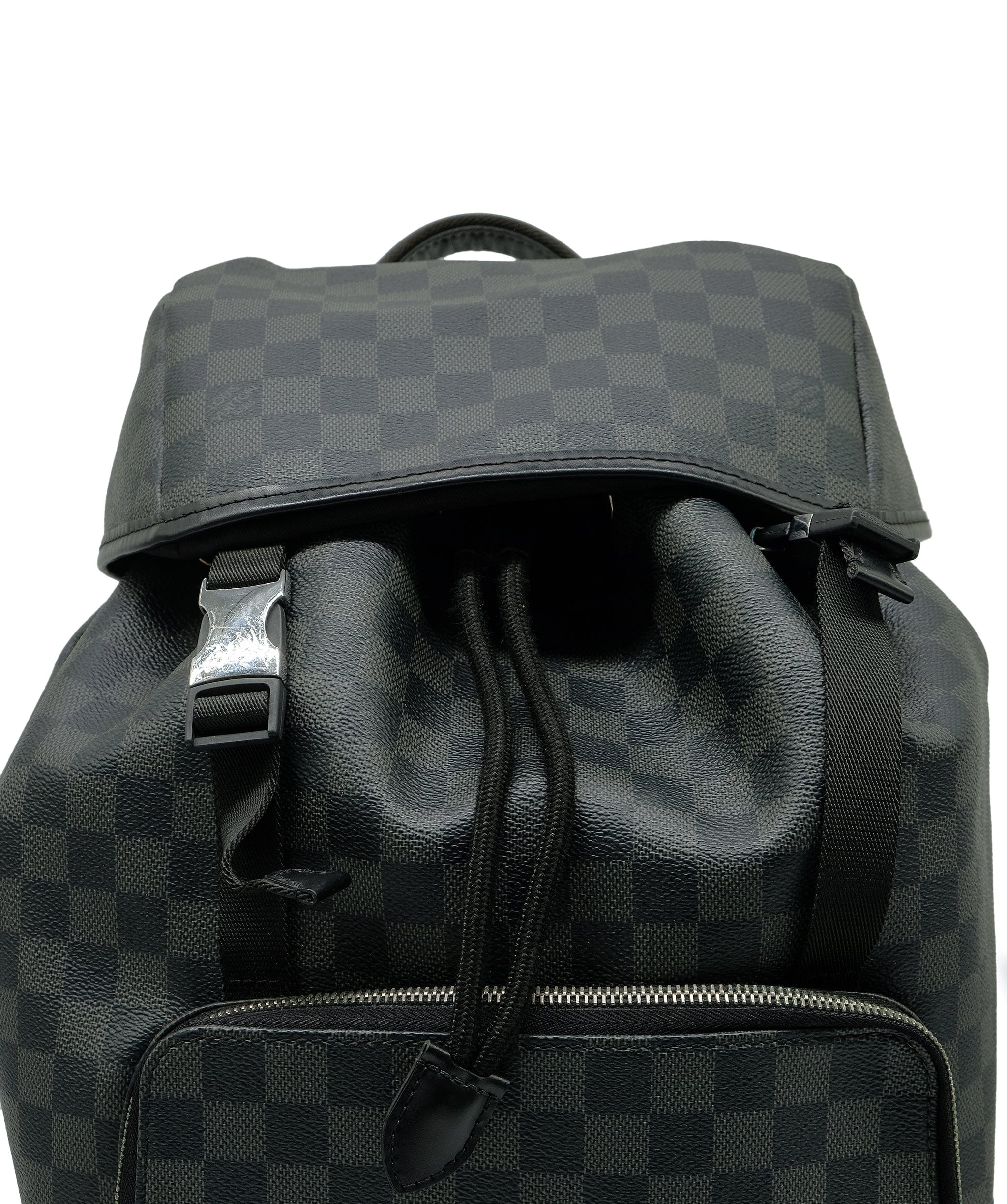 Louis Vuitton Damier Graphite black back pack RJC3159