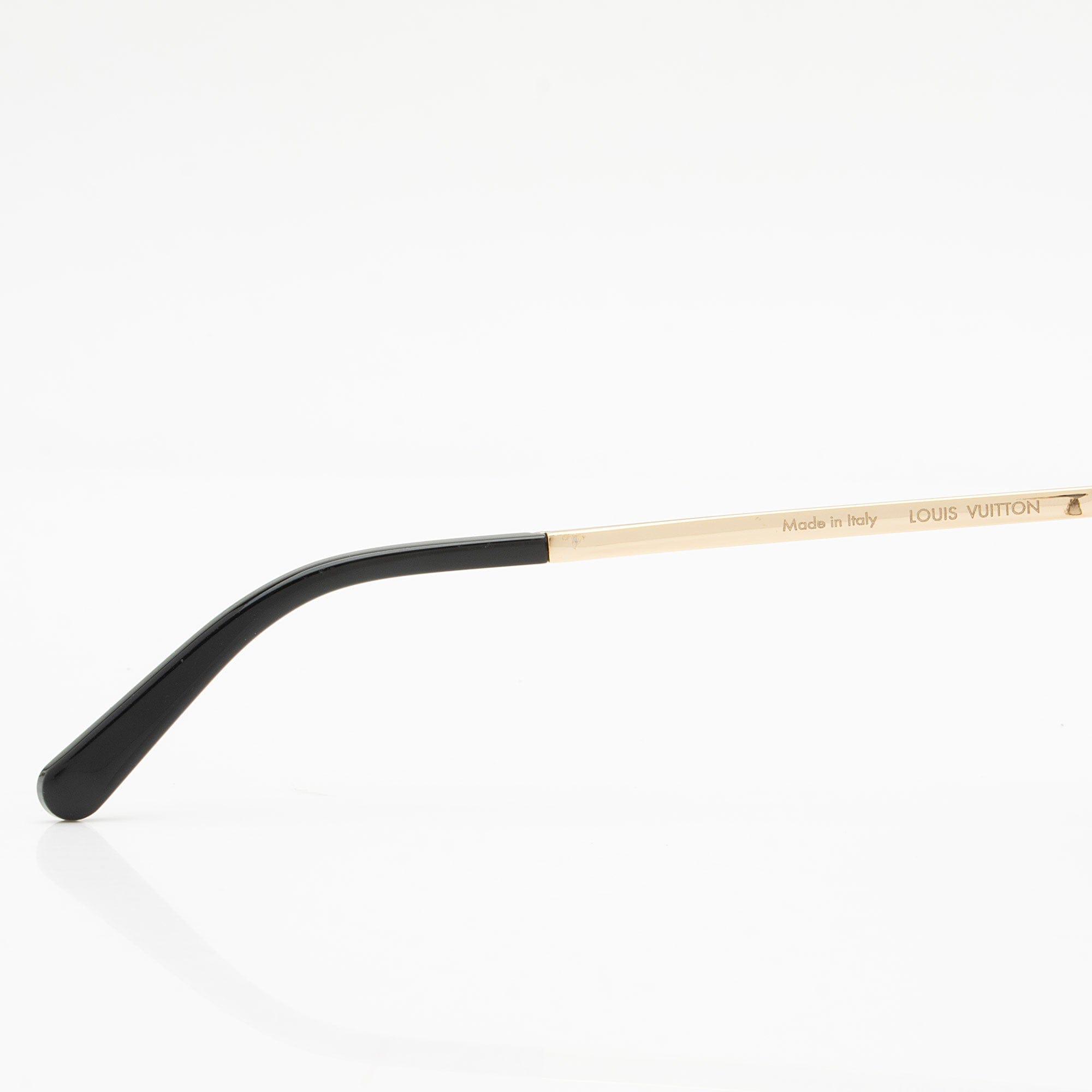 Louis Vuitton Crystal LV Star Pilot Sunglasses