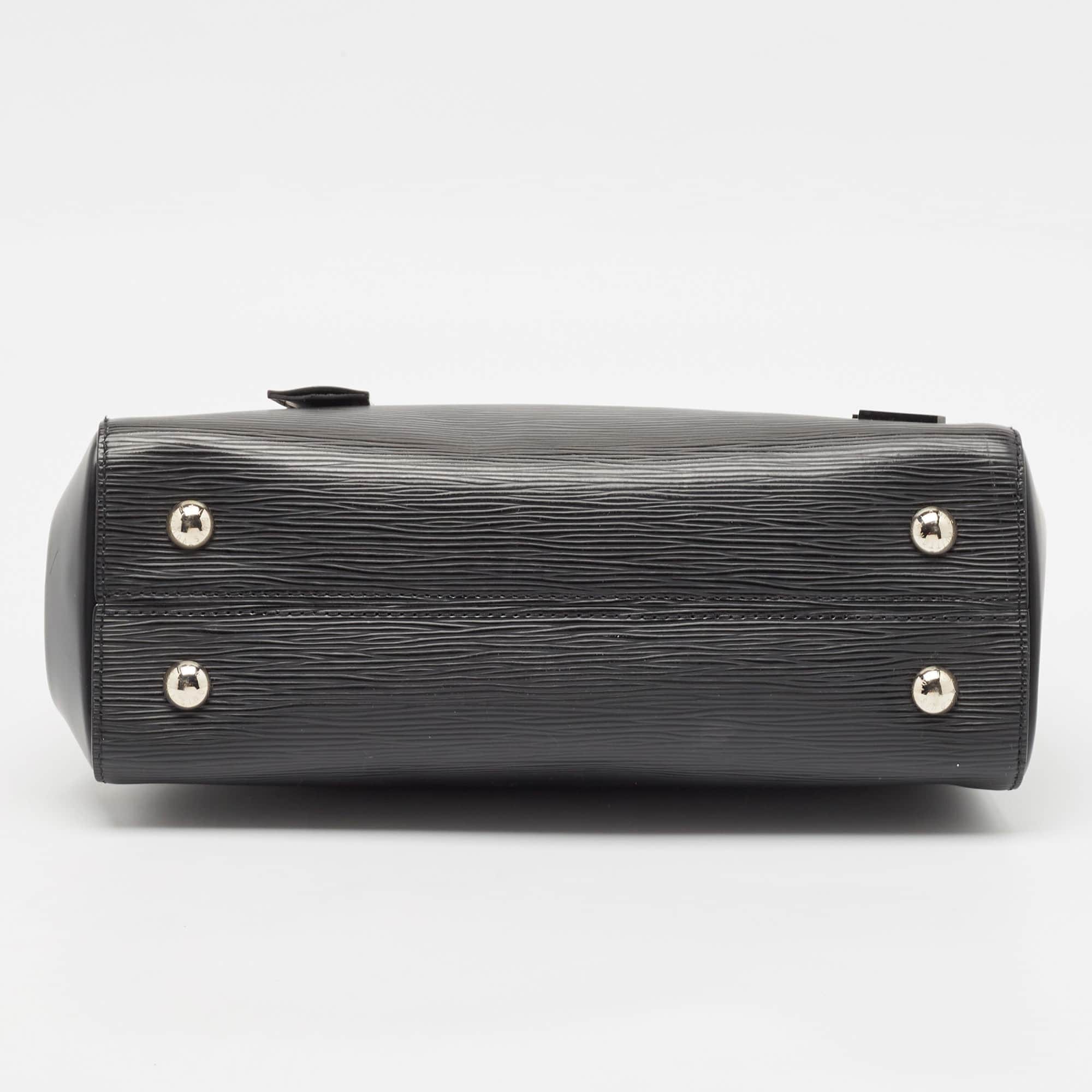 Louis Vuitton Black Epi Leather Cluny Mm Bag