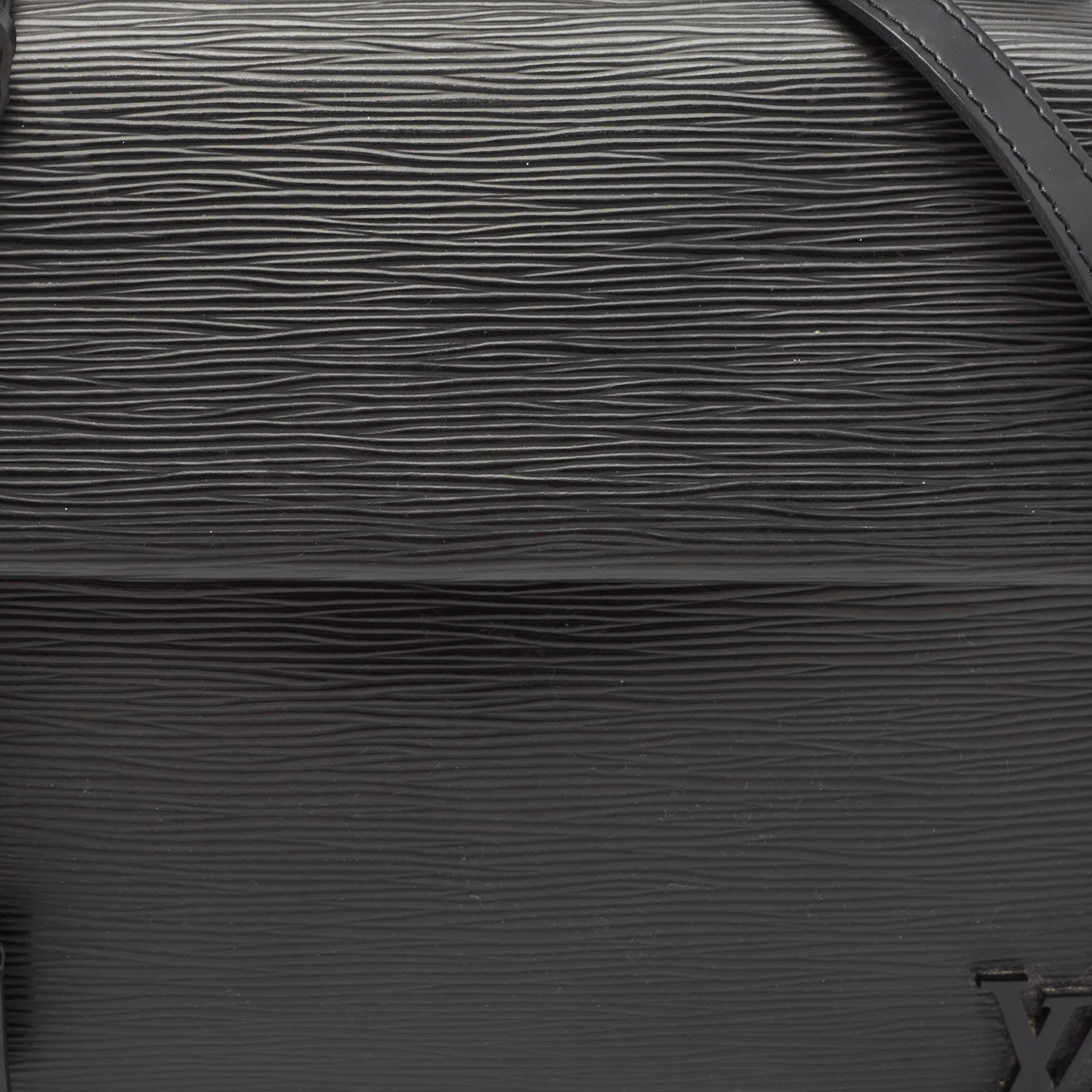 Louis Vuitton Black Epi Leather Cluny Mm Bag