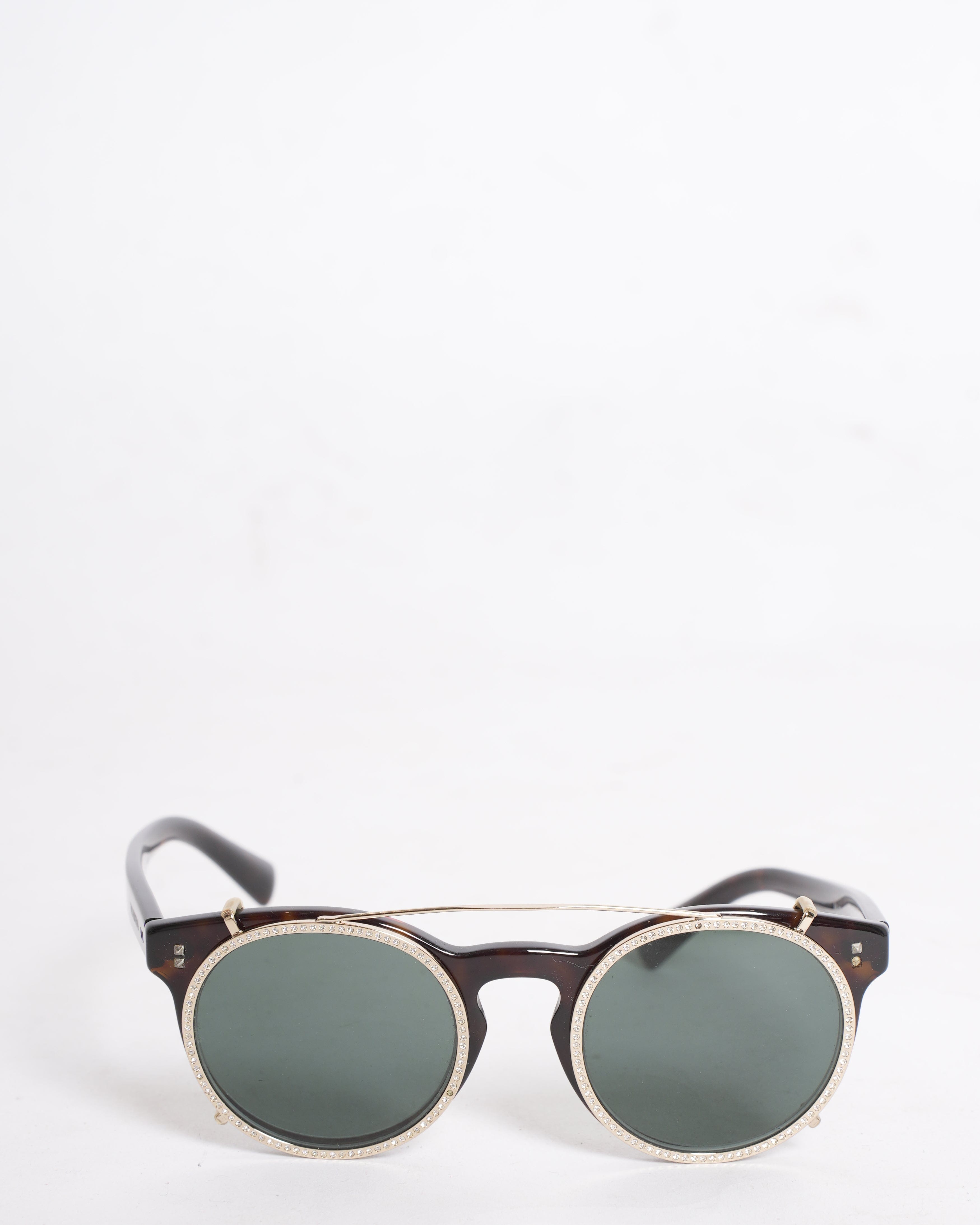 Valentino Garavani two - in - one glasses