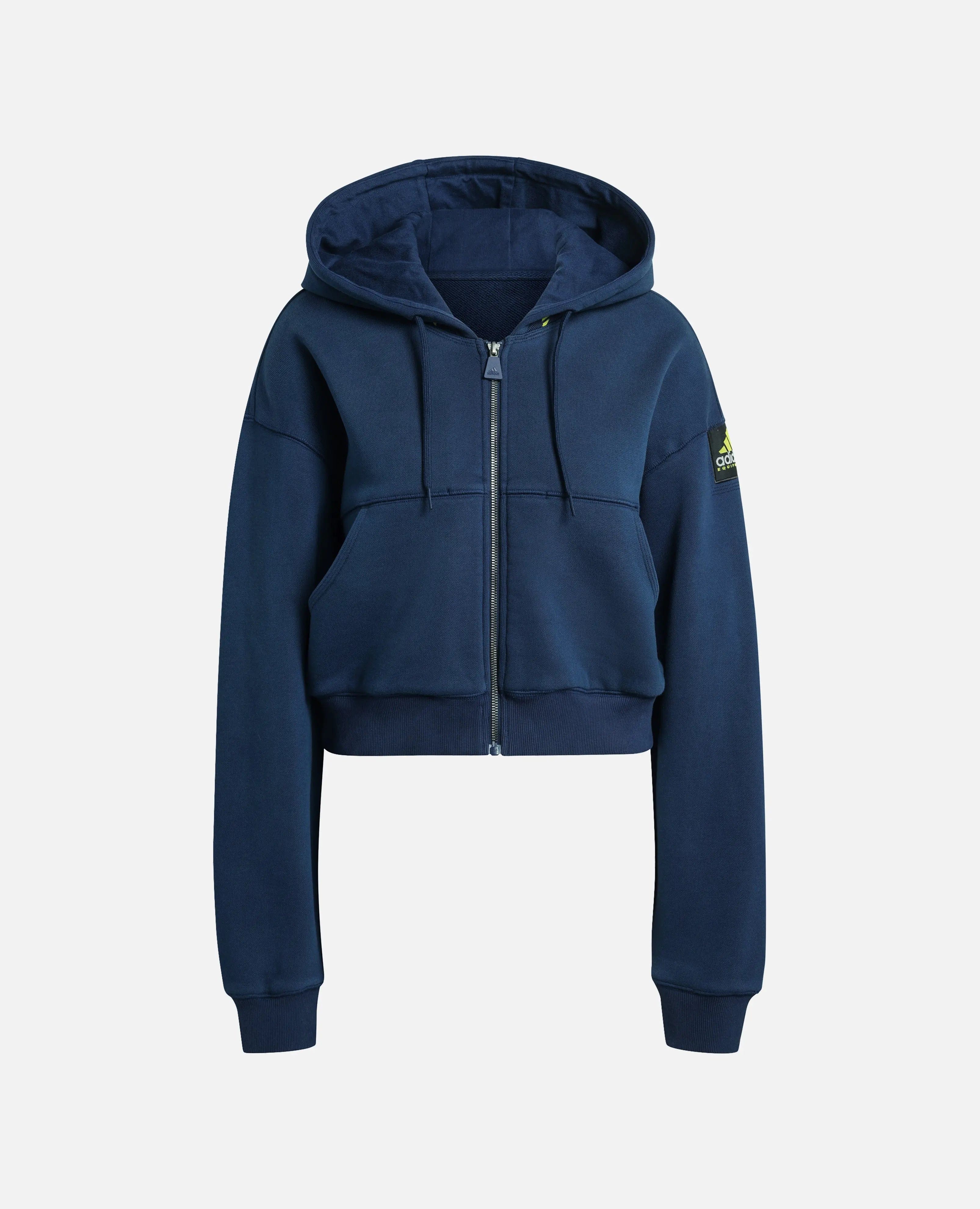 adidas EQT CROPPED ZIP HOODIE W
