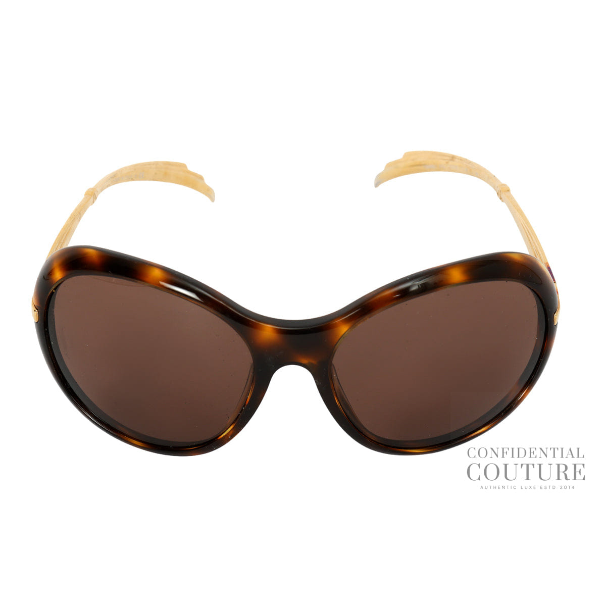 Chanel Brown Tortoiseshell 5154 Bird Wings Sunglasses
