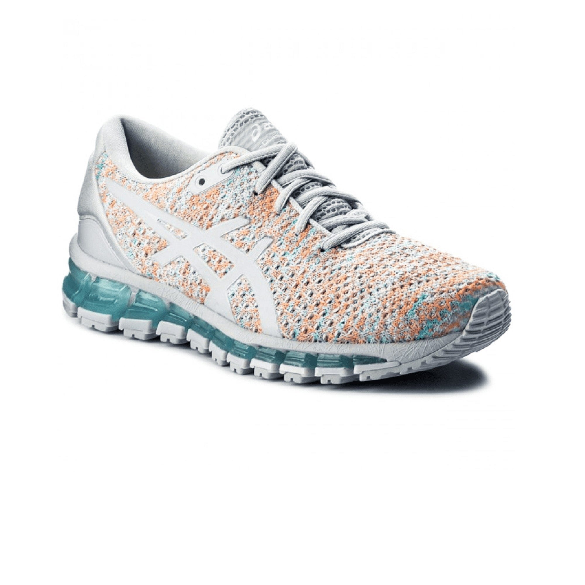 ASICS Gel Quantum 360 Knit 2 Glacier Grey Aruba Blue Women's