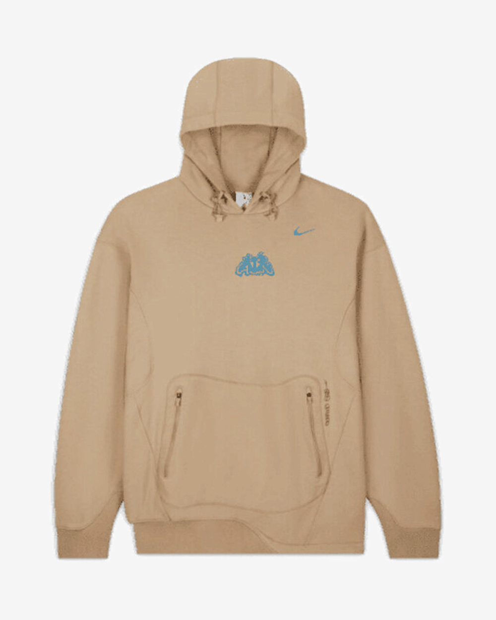 NIKE x OFF WHITE NRG 006 BEIGE HOODIE (NEW)