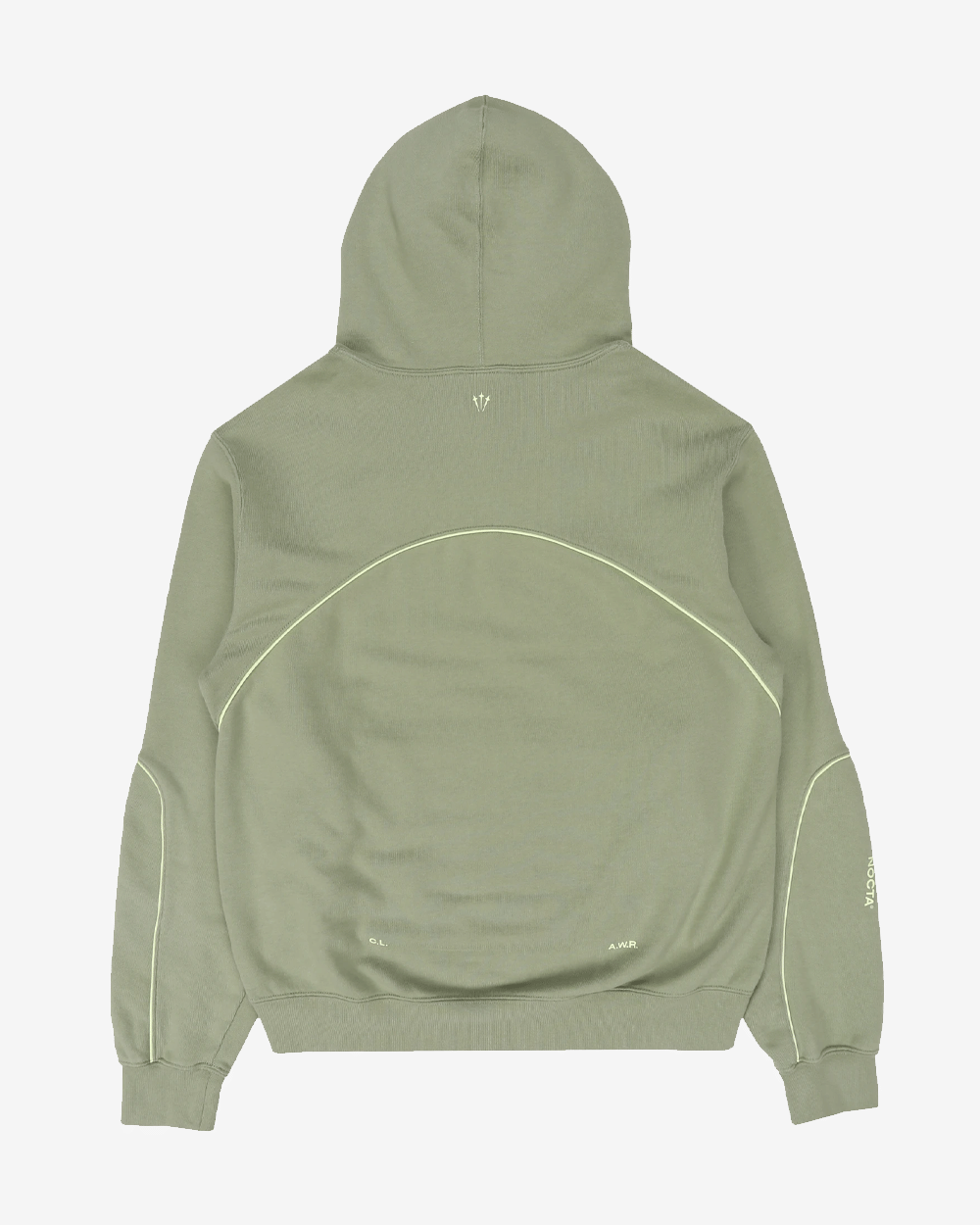NIKE x NOCTA DRAKE NRG CS FLEECE OIL GREEN LIME HOODIE