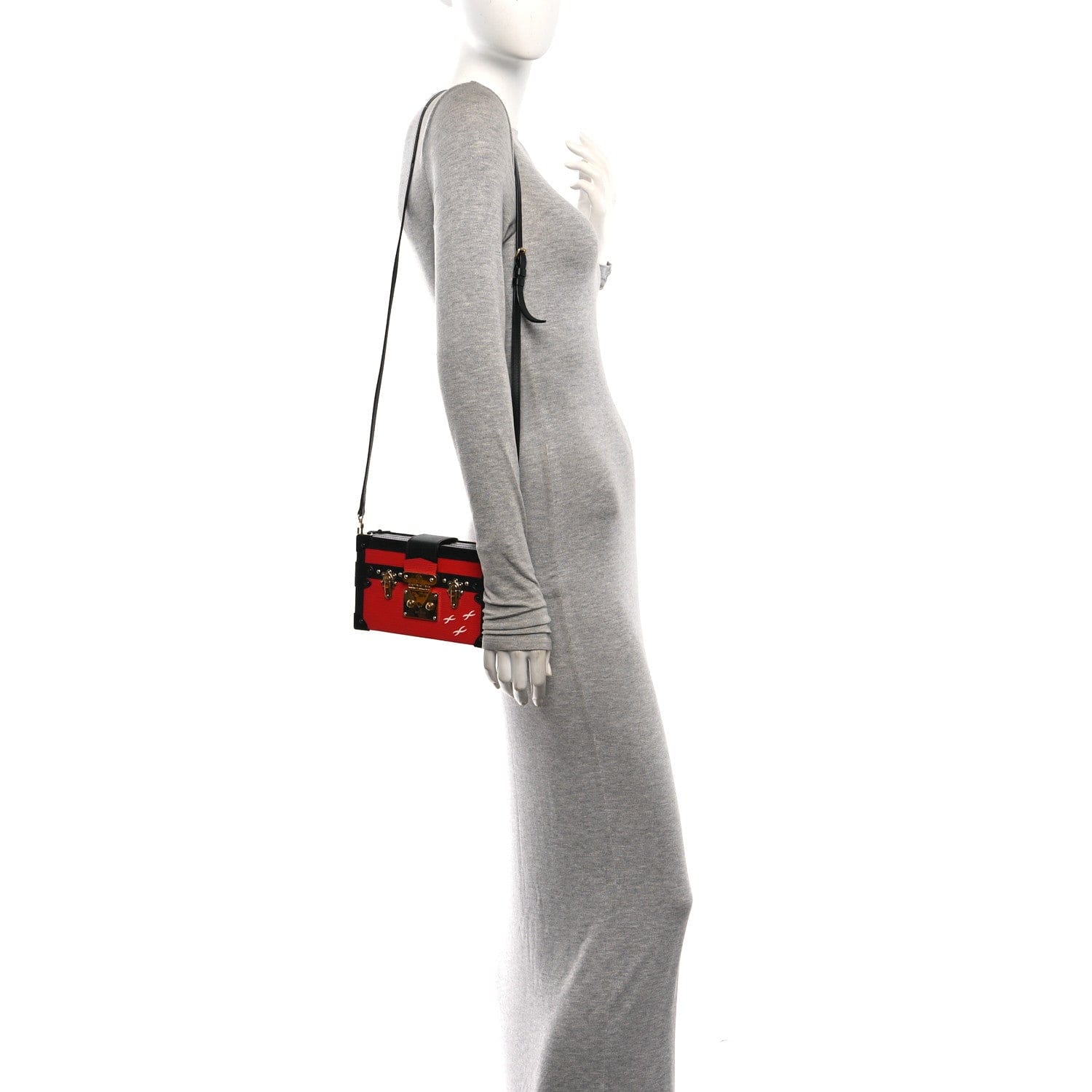 Louis Vuitton Epi Petite Malle Coquelicot