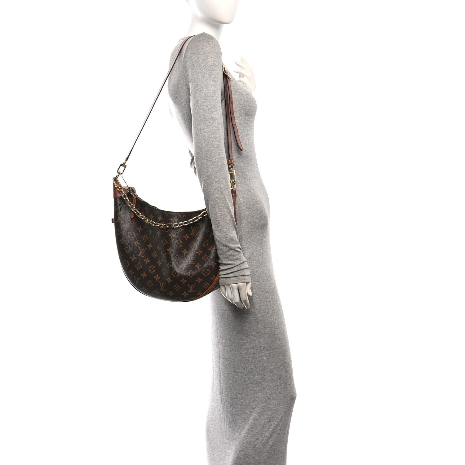 Louis Vuitton Reverse Monogram Loop Hobo