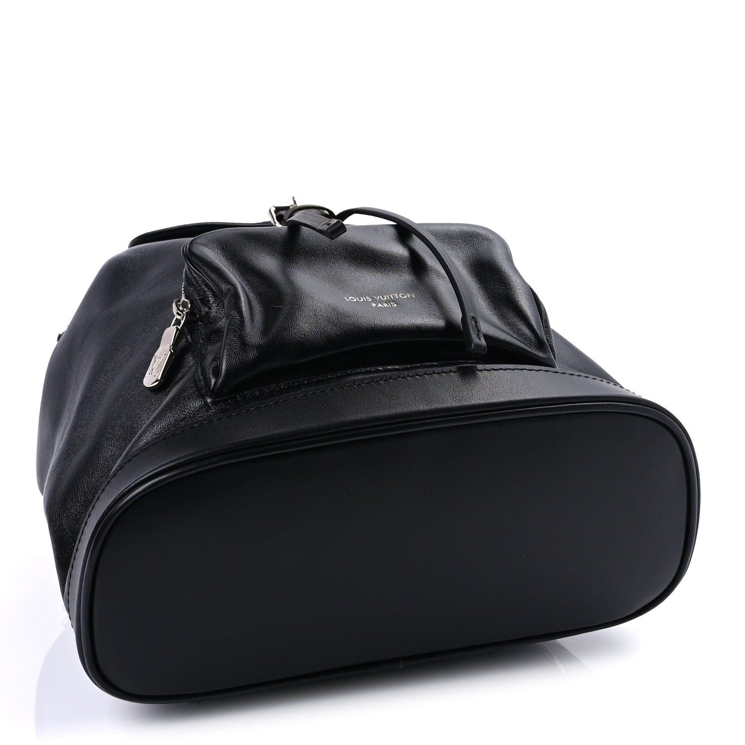 Louis Vuitton Lambskin Monogram Montsouris Vibe PM Black