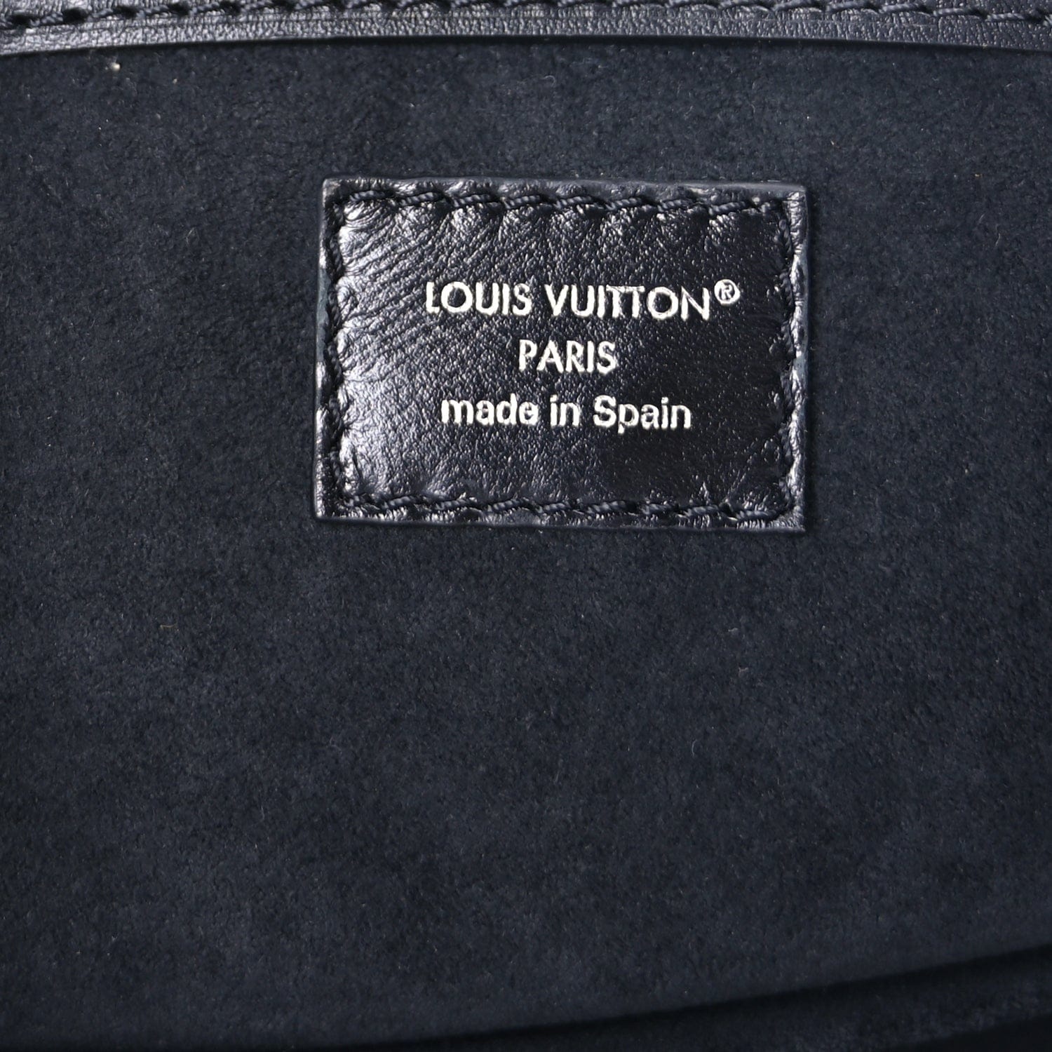 Louis Vuitton Lambskin Monogram Montsouris Vibe PM Black