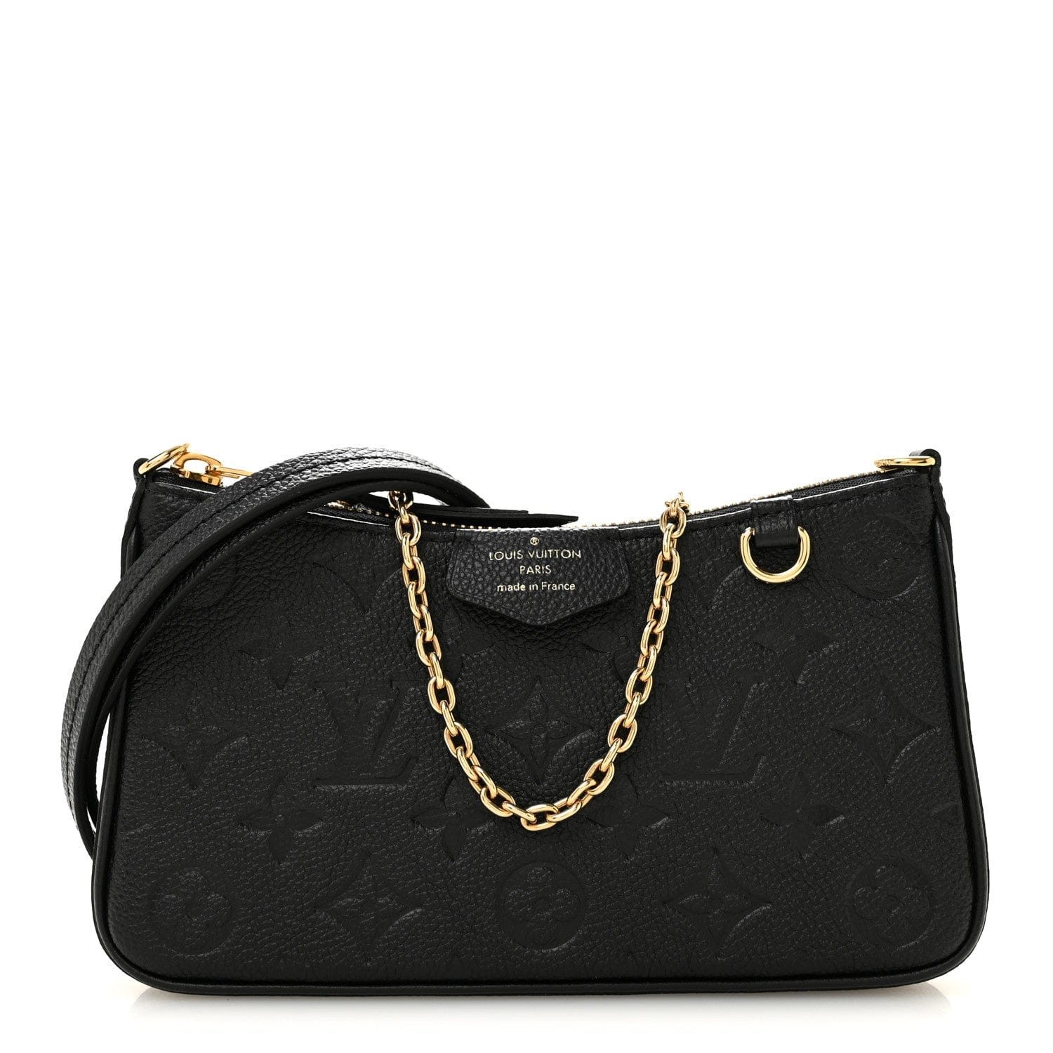 Louis Vuitton Empreinte Easy Pouch On Strap Black