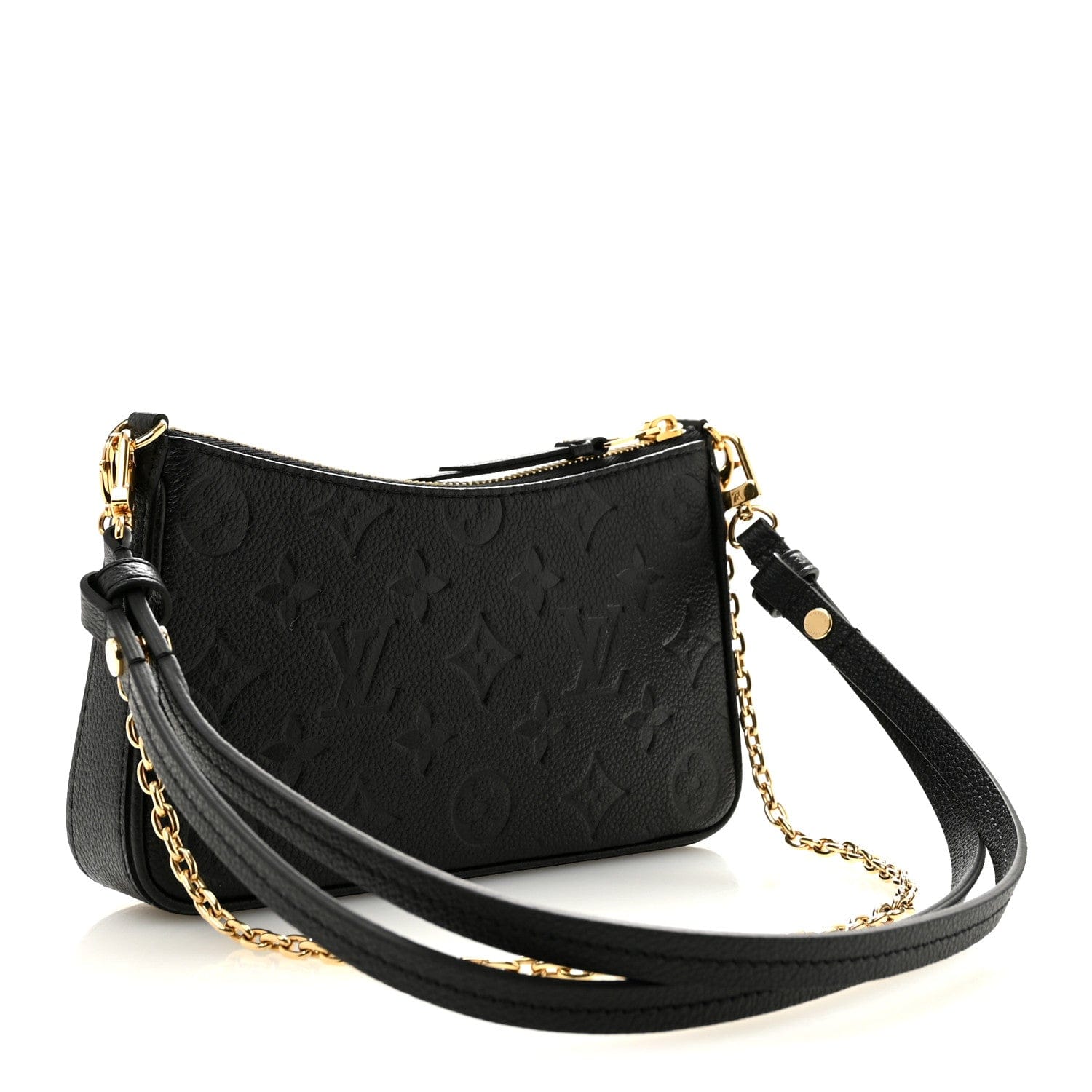 Louis Vuitton Empreinte Easy Pouch On Strap Black