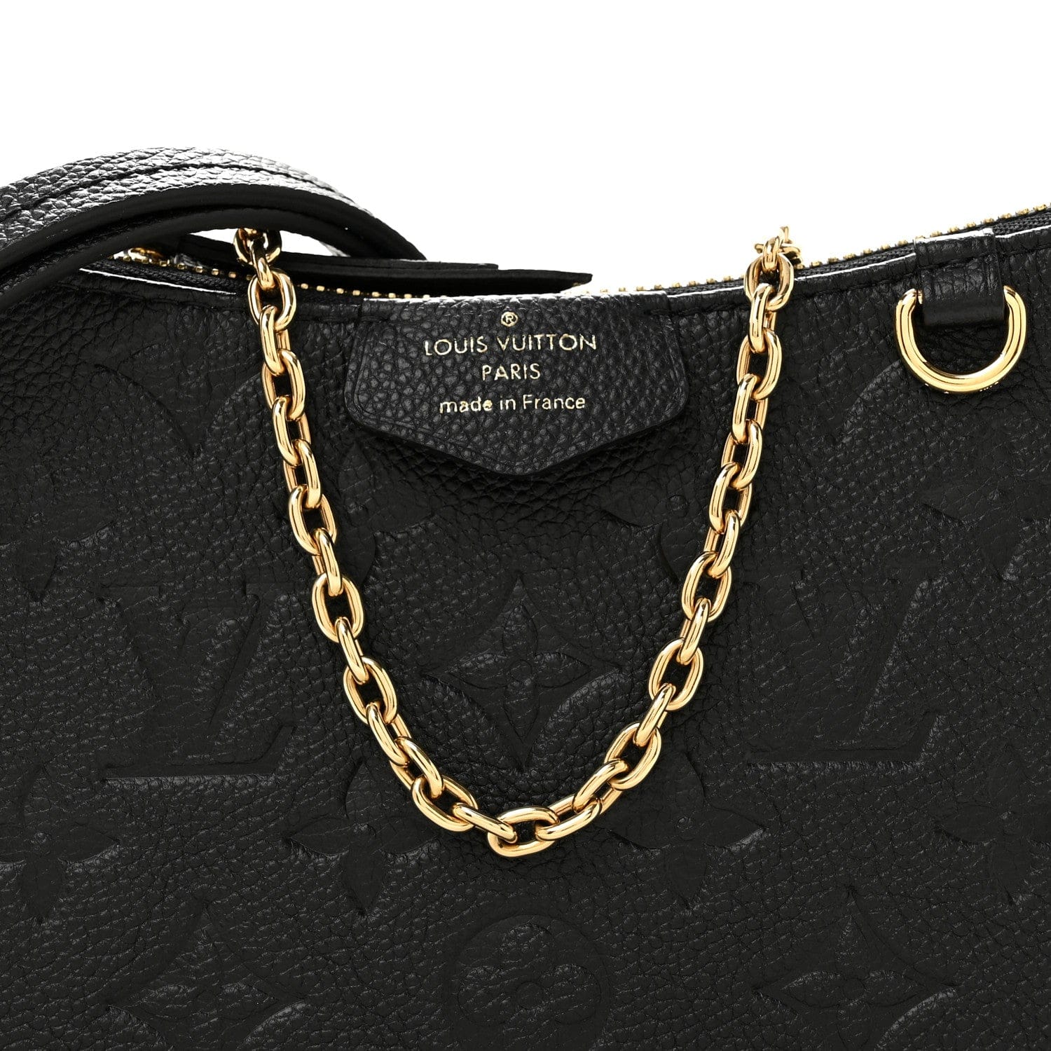 Louis Vuitton Empreinte Easy Pouch On Strap Black