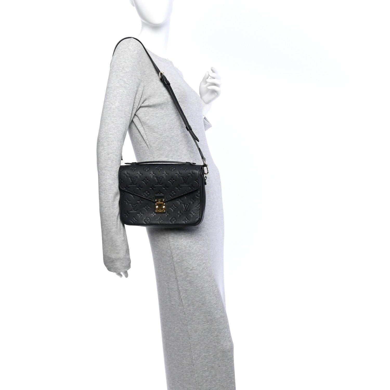 Louis Vuitton Empreinte Pochette Metis Black