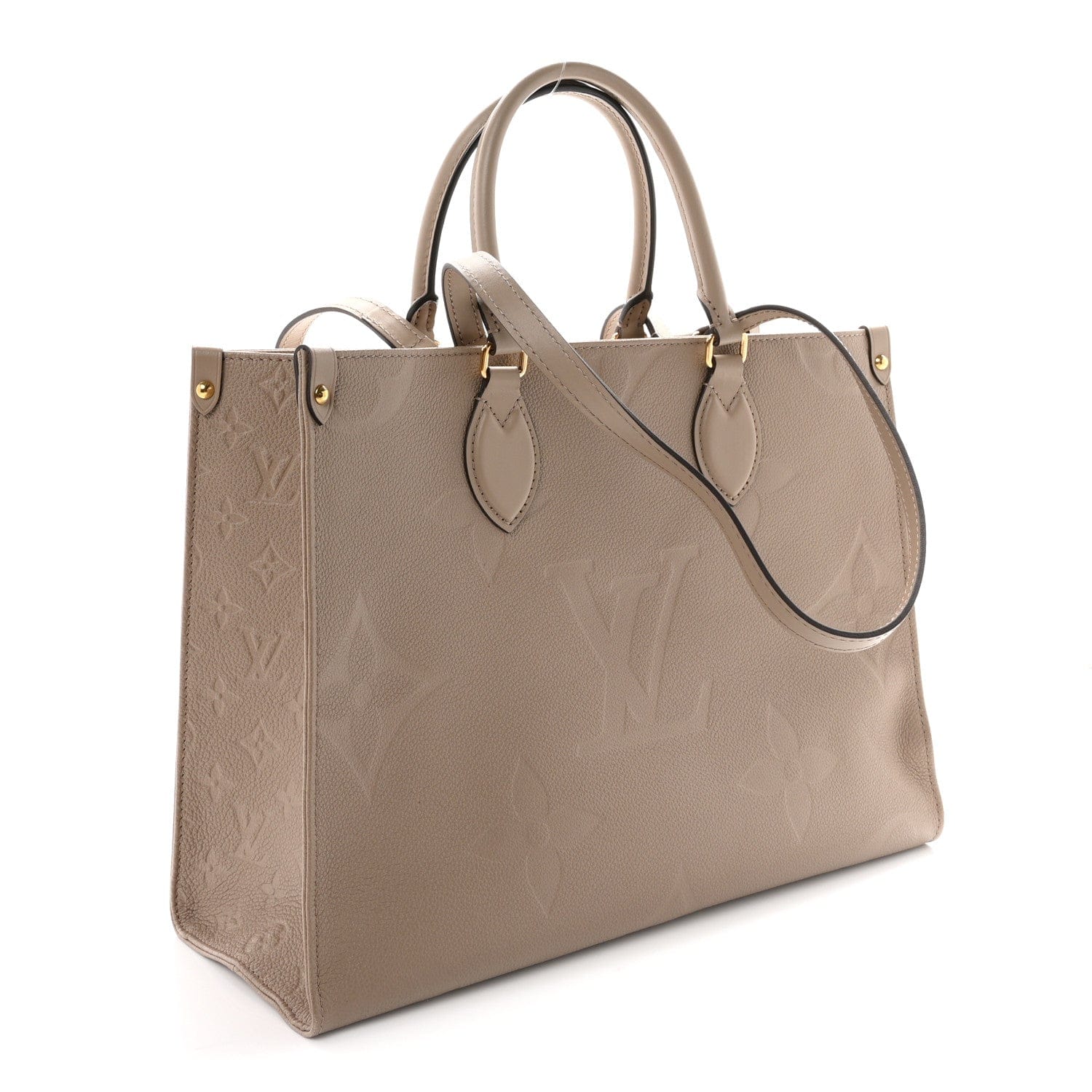 Louis Vuitton Empreinte Monogram Giant Onthego MM Tourterelle