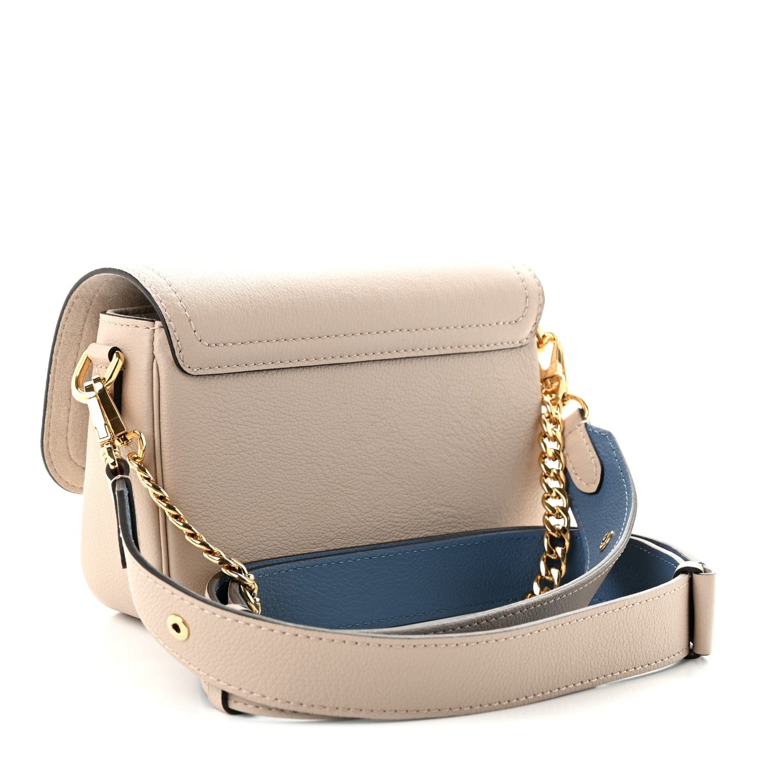 Louis Vuitton Grained Calfskin Lockme Tender Greige