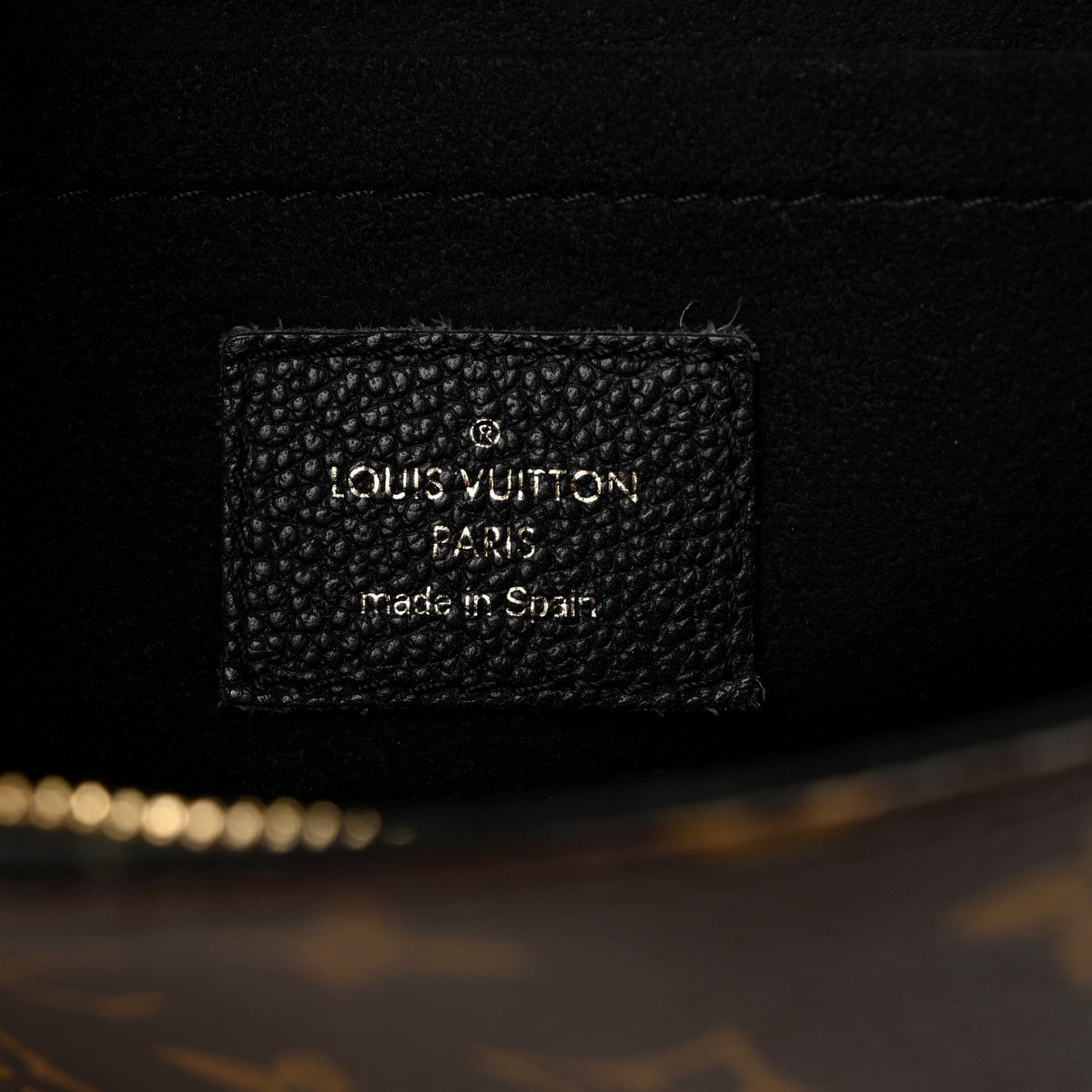 Louis Vuitton Monogram Saint Placide Black