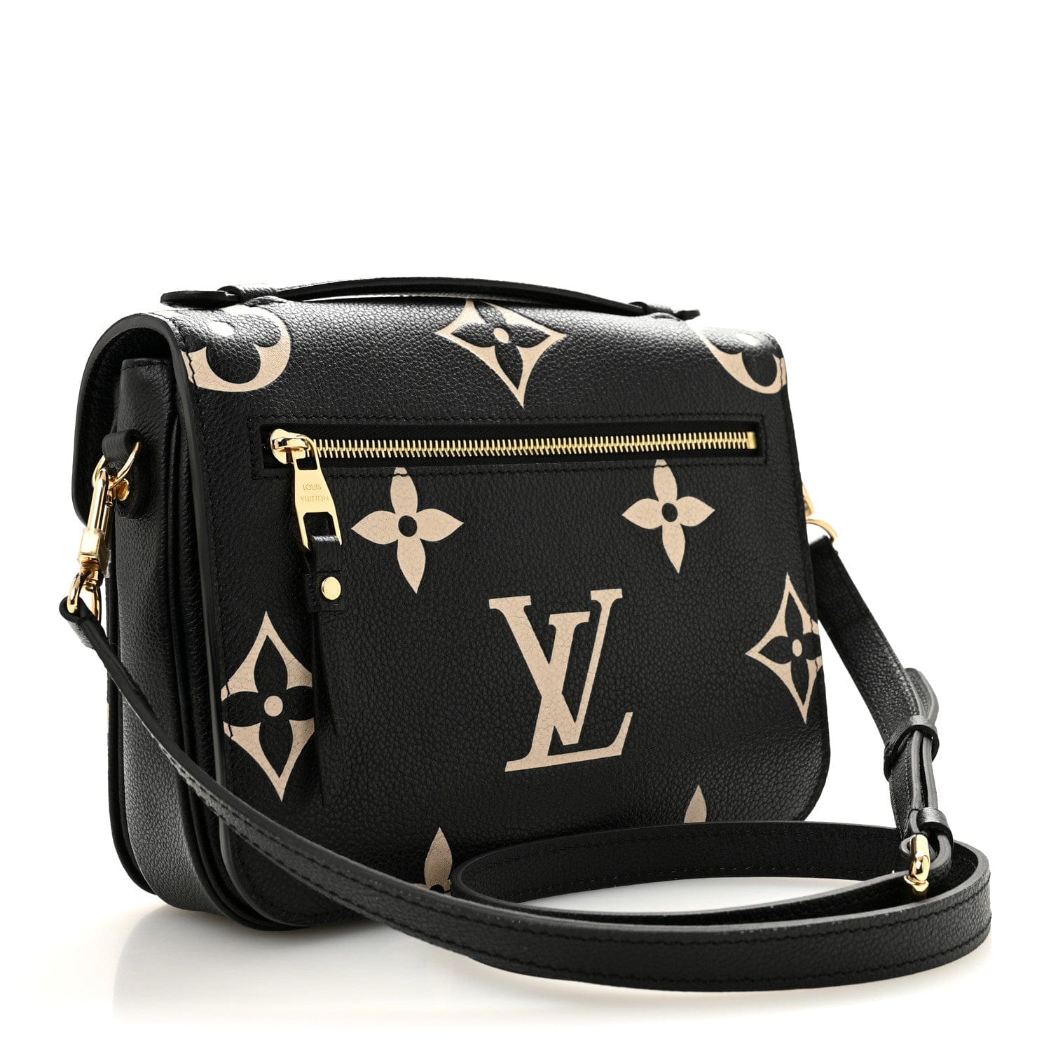 Louis Vuitton Empreinte Monogram Giant Pochette Metis Black Beige