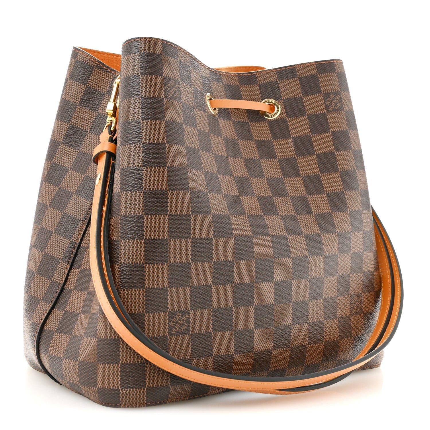 Louis Vuitton Damier Ebene Neonoe MM Safran