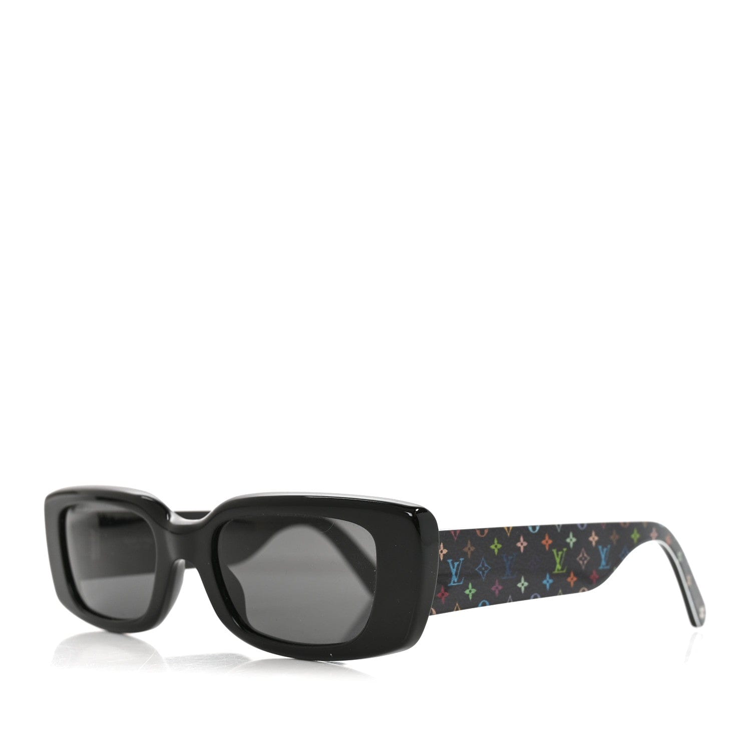 Louis Vuitton LV x TM Acetate Monogram Multicolor Sunglasses Z2709W Black