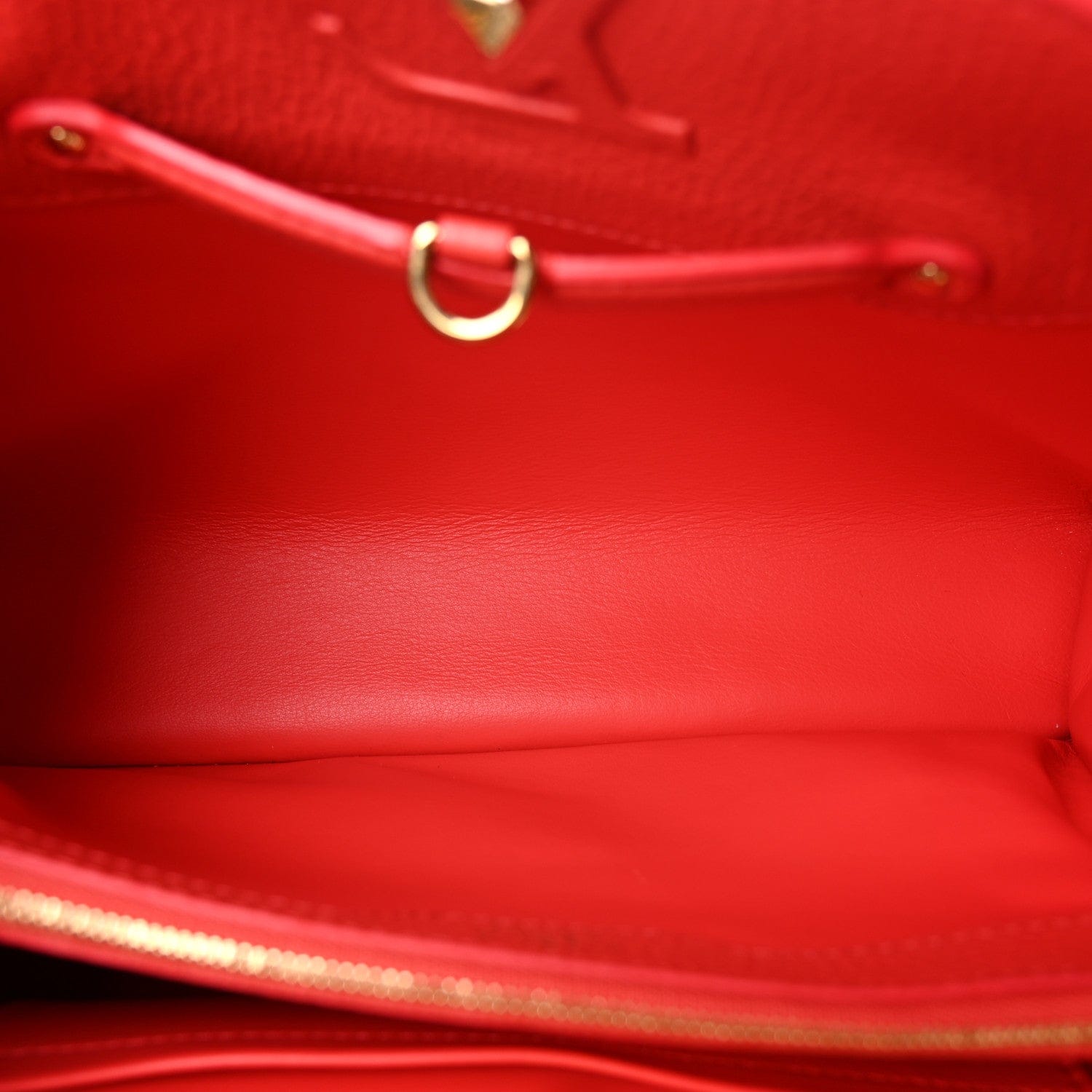 Louis Vuitton Taurillon Capucines MM Black Flamingo