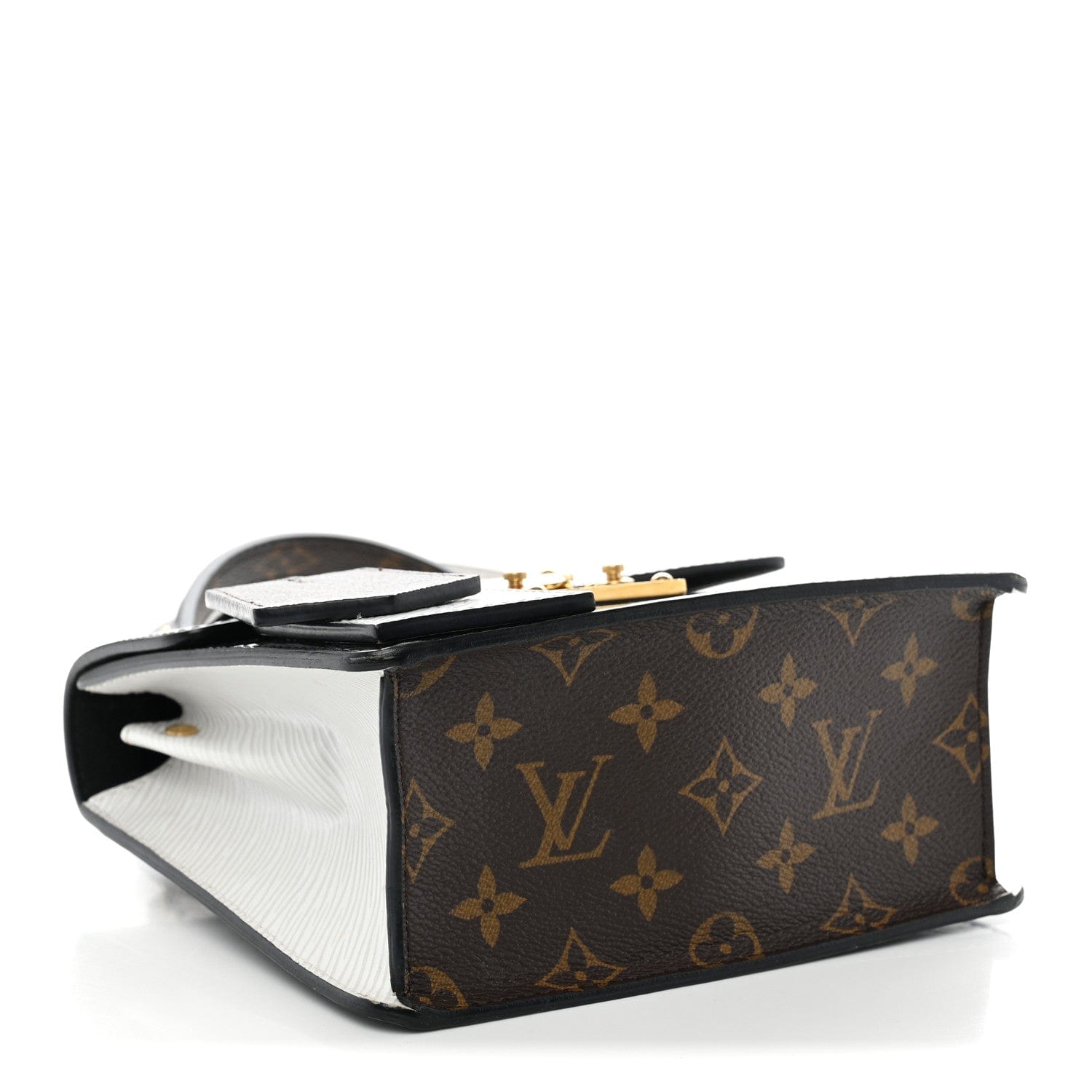 Louis Vuitton Vernis Epi Monogram Spring Street Black Black